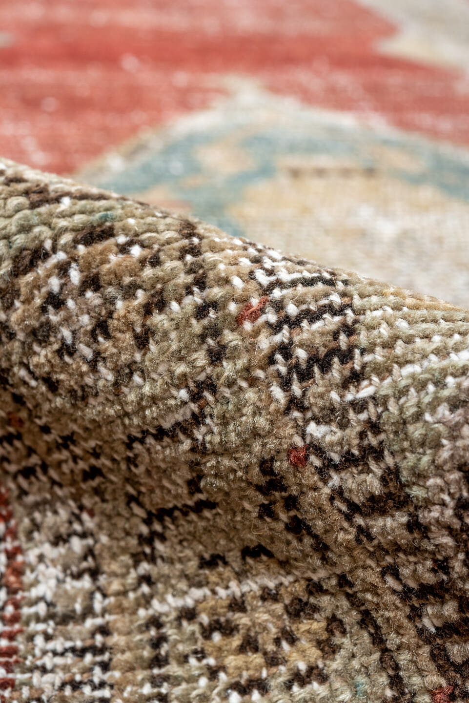 2' x 11' one-of-a-kind handmade antique Malayer runner rug. Color palette: rust, ivory, sky_blue, beige, camel, taupe