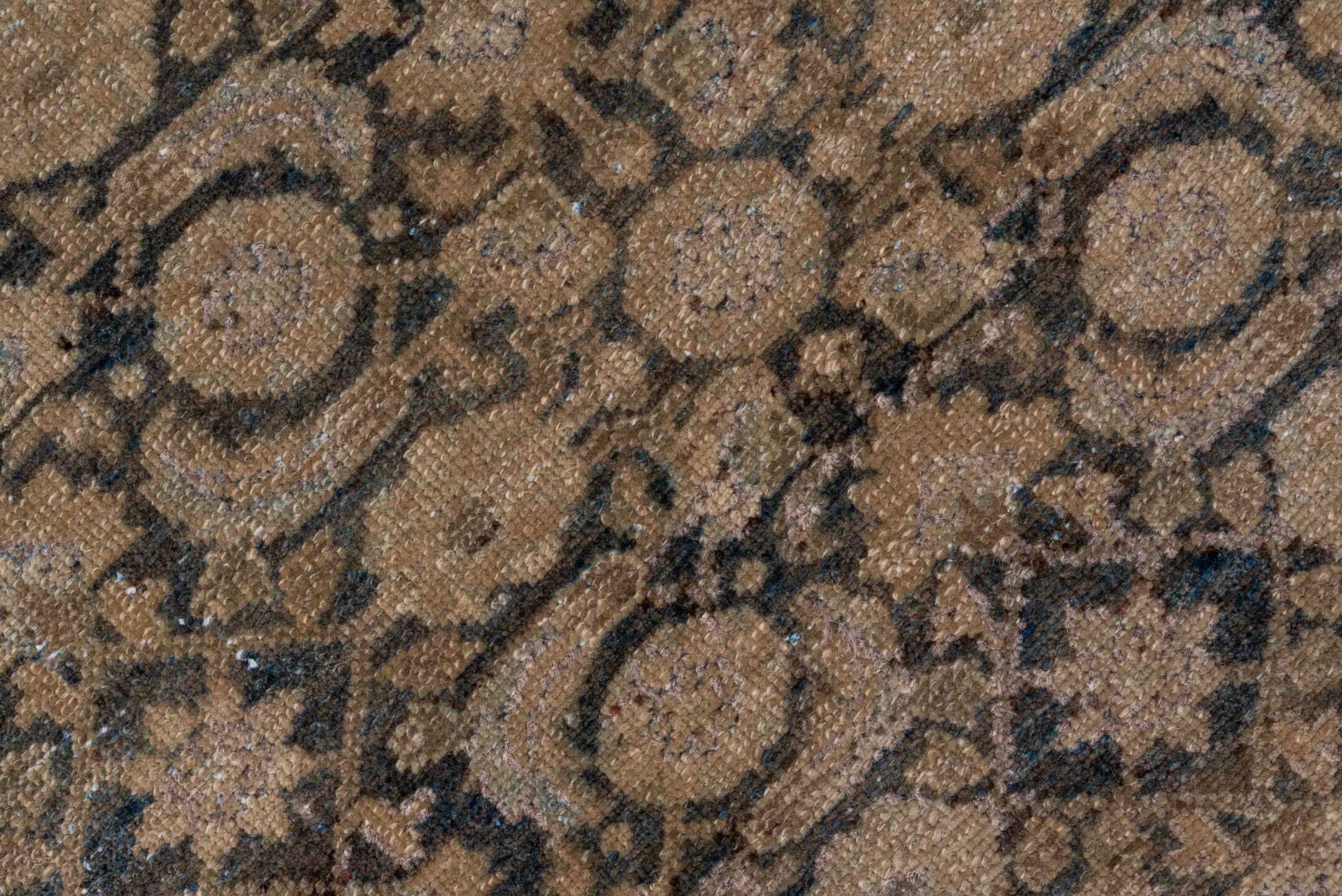 2' x 15' one-of-a-kind handmade vintage Malayer runner rug. Color palette: black, charcoal, gray, off-white, snow, white