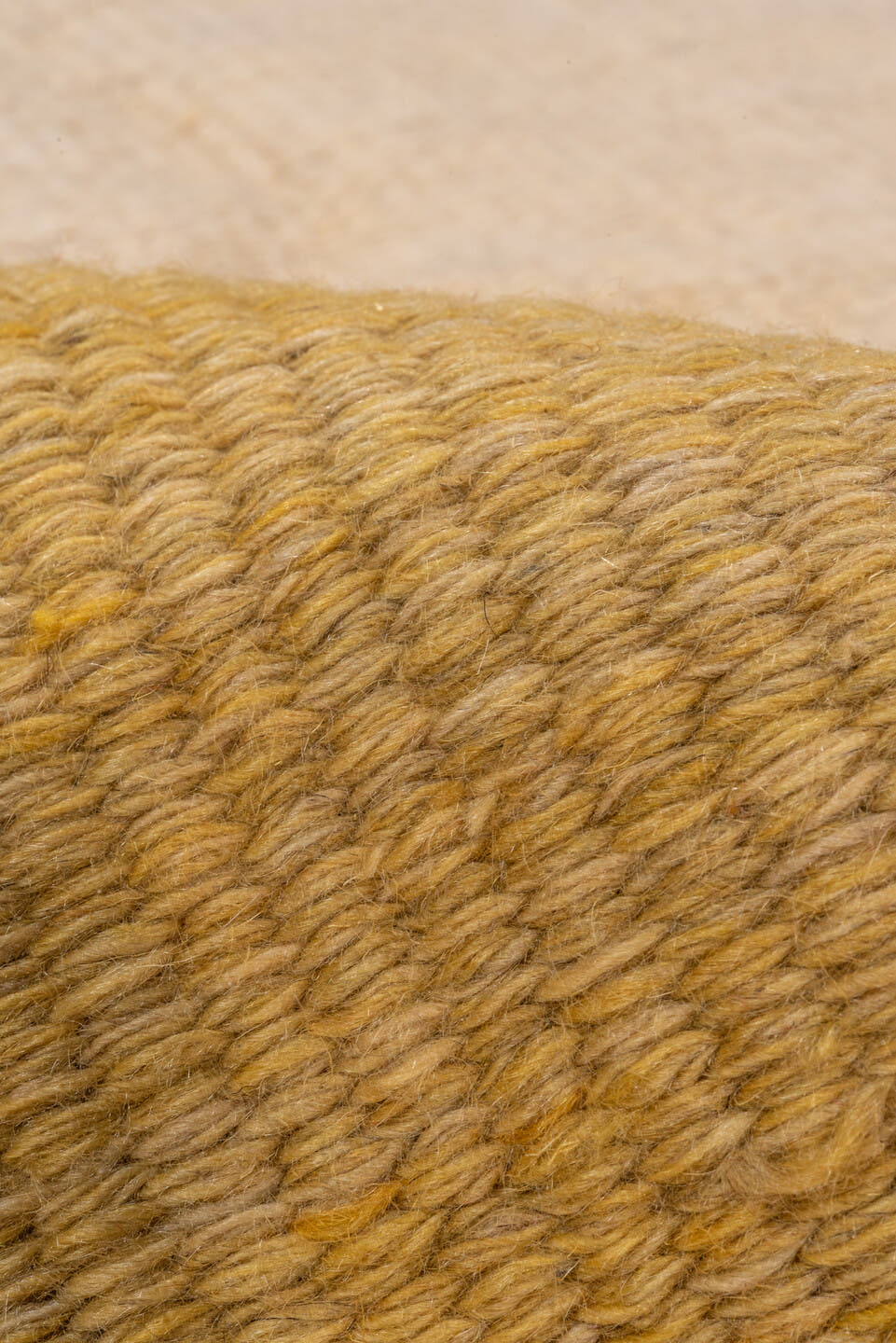 4' x 6' one-of-a-kind handmade vintage Flatweave small size rug. Color palette: gold, ivory, ochre, cream, brown
