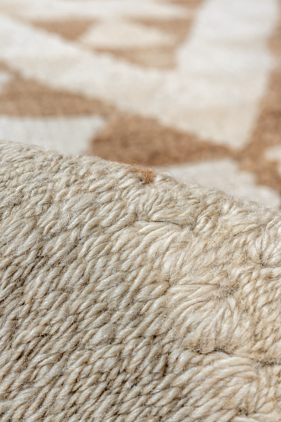 3' x 9' one-of-a-kind handmade antique Kilim runner rug. Color palette: ivory, taupe, brown, beige, gray