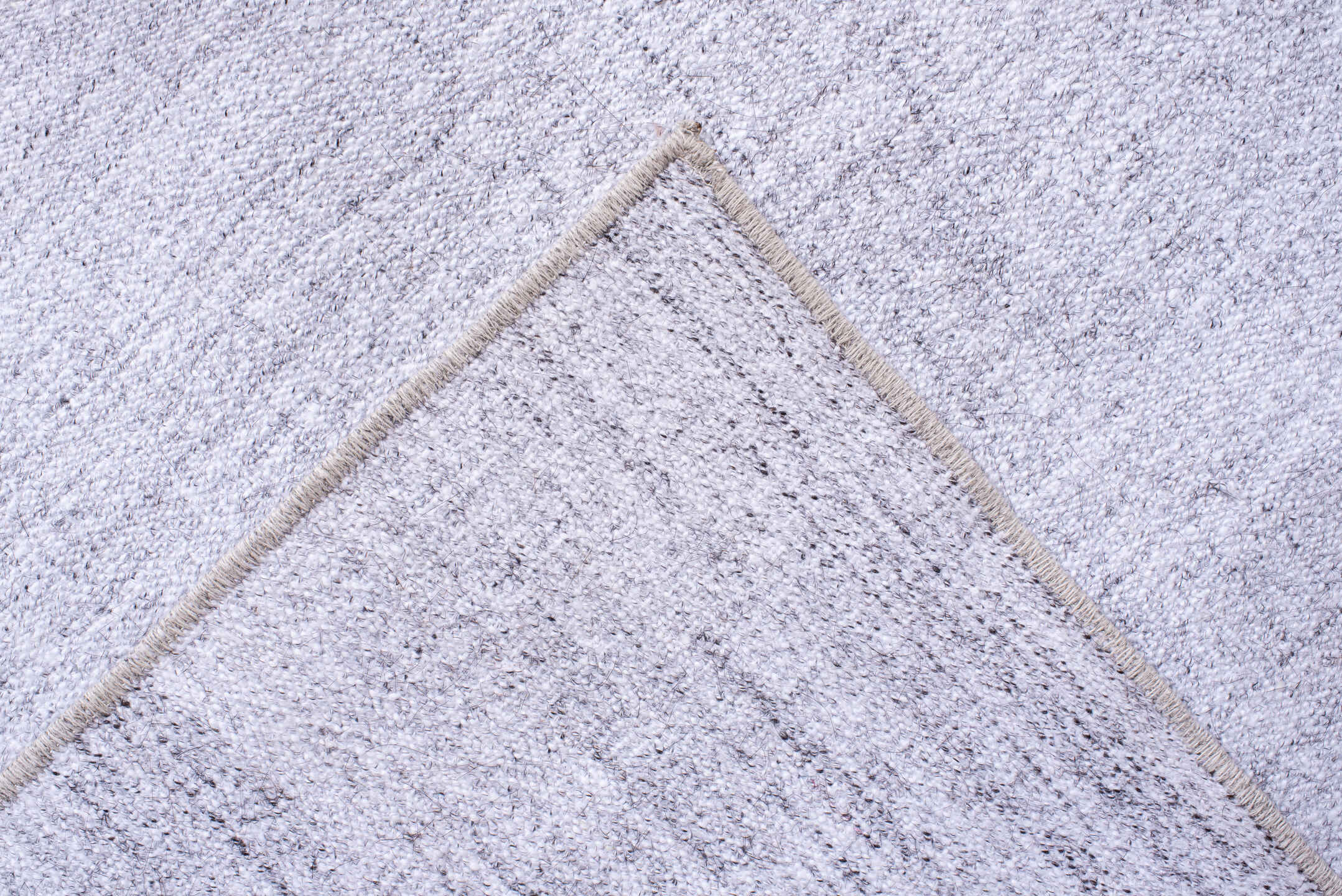 10' x 14' one-of-a-kind handmade antique Kilim large size rug. Color palette: ivory, cream, pale lavender, silver, purple