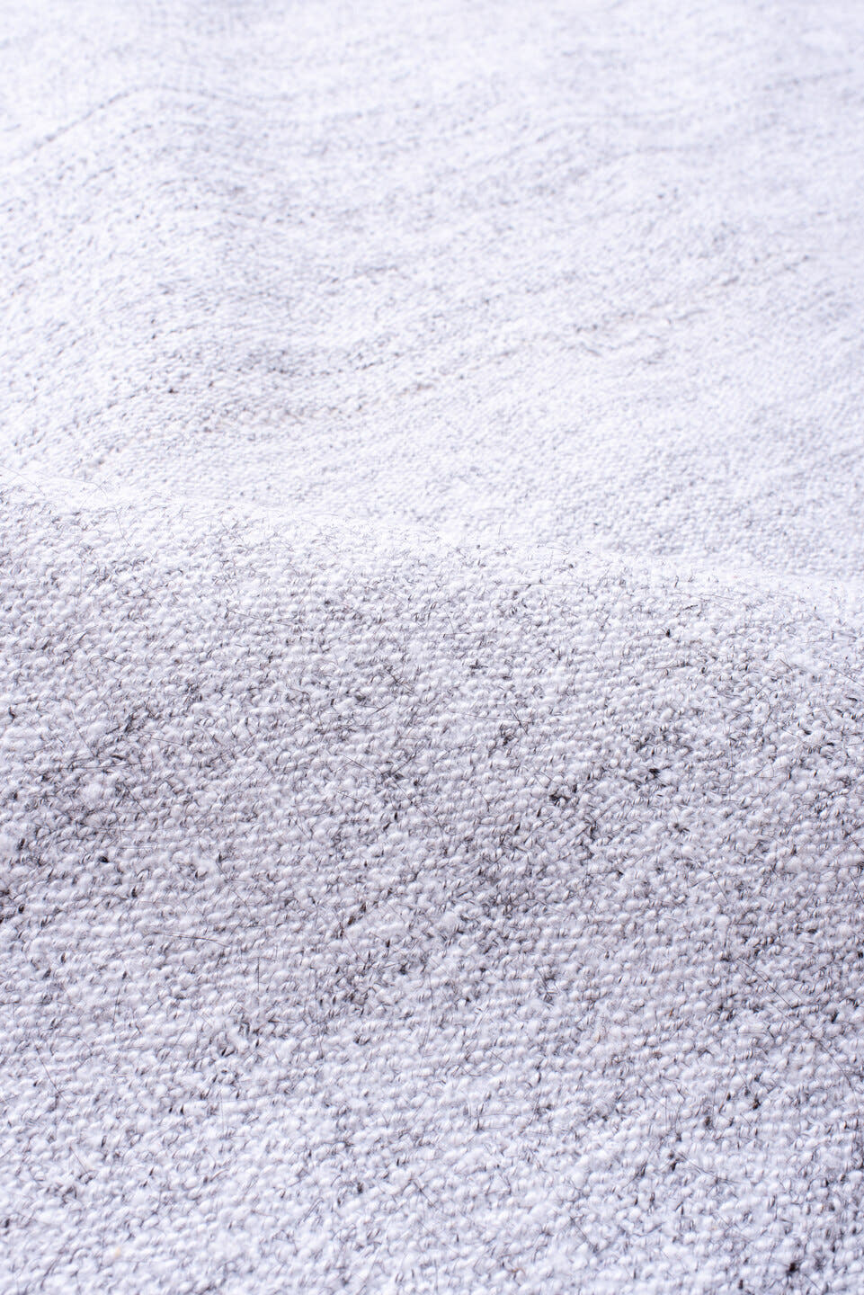 10' x 14' one-of-a-kind handmade antique Kilim large size rug. Color palette: ivory, cream, pale lavender, silver, purple