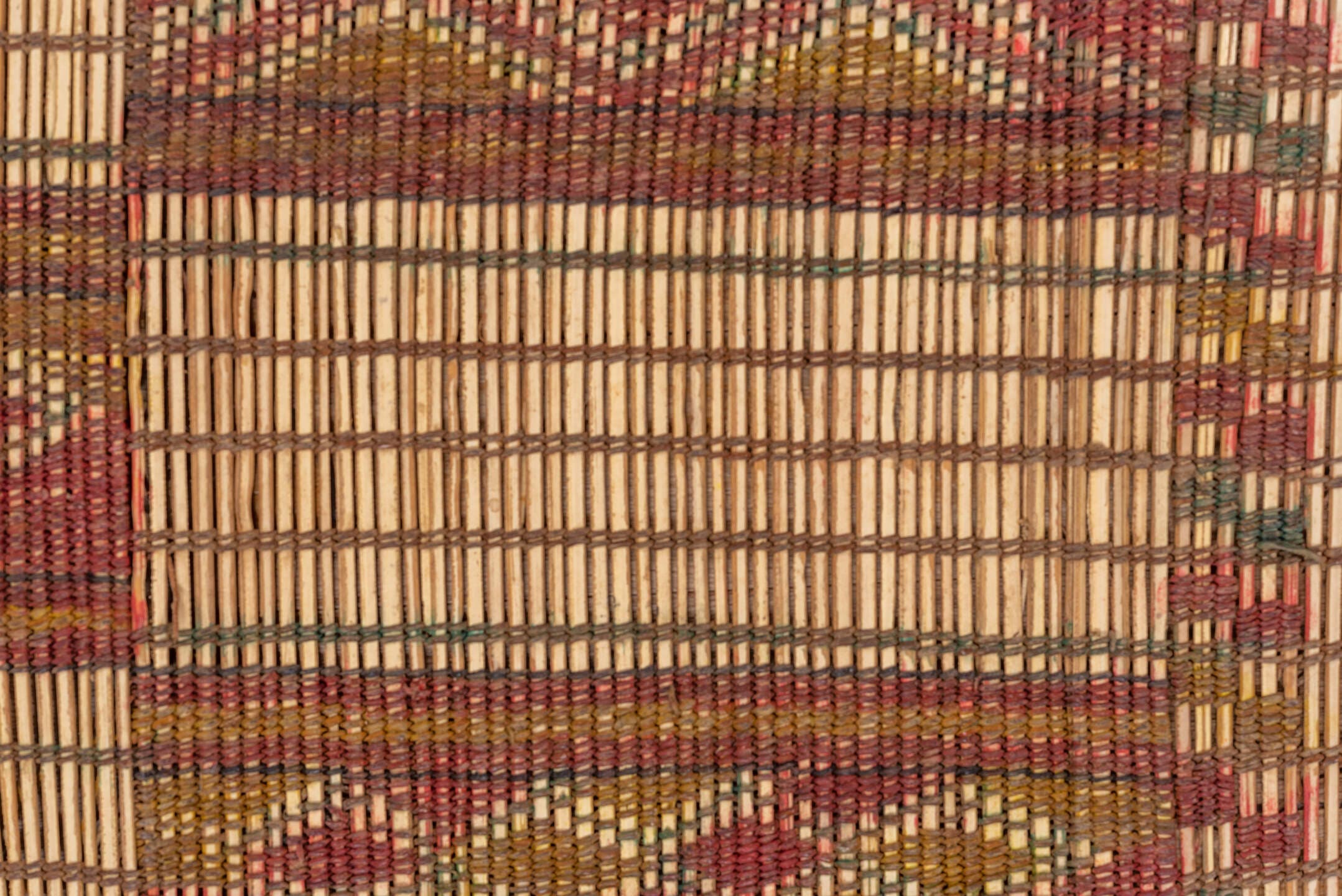 6' x 10' one-of-a-kind handmade vintage Tuareg large size rug. Color palette: camel, terra cotta, ivory, rust, brown, sage