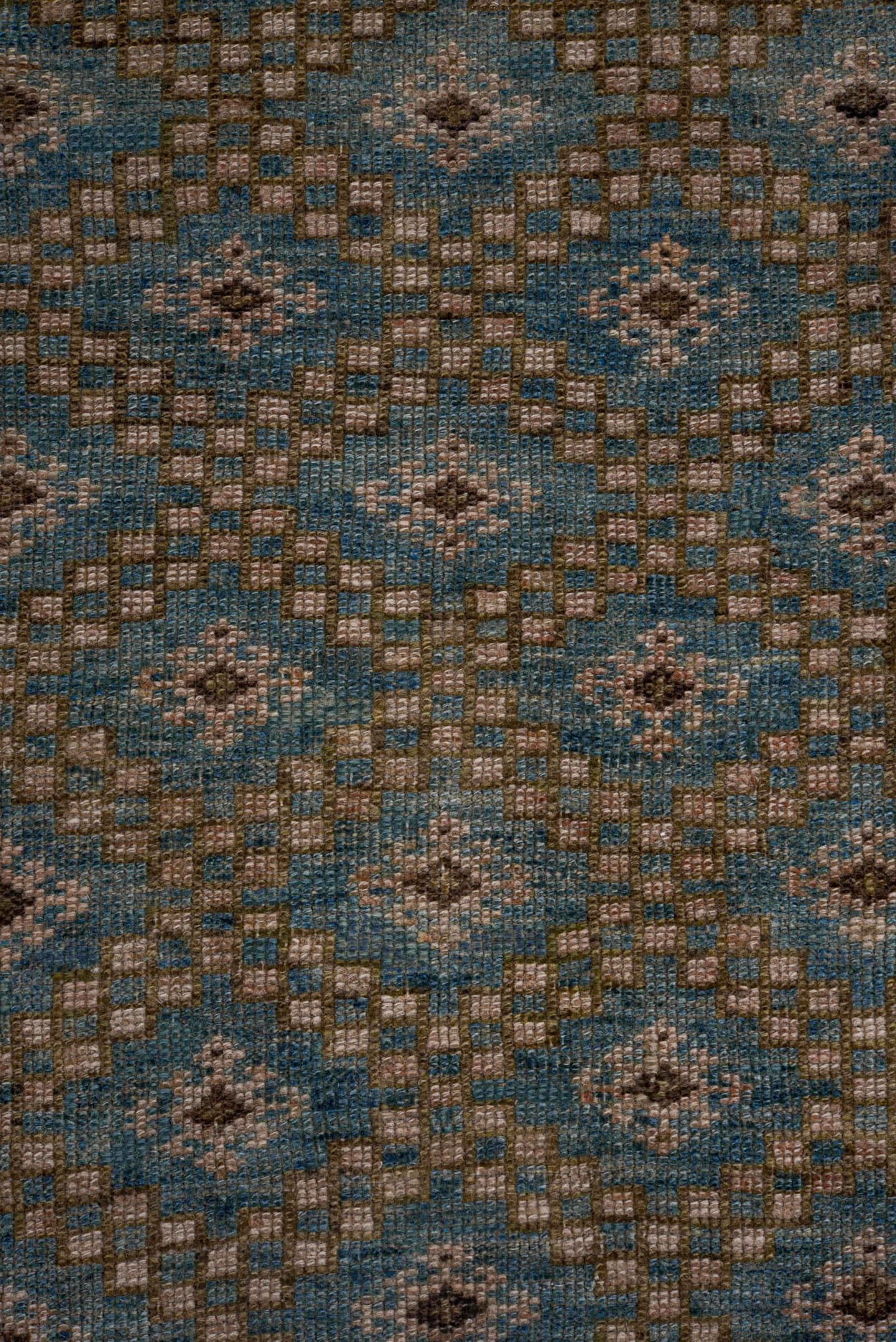 3' x 12' one-of-a-kind handmade vintage NW Persian runner rug. Color palette: turquoise, taupe, charcoal, ivory, camel