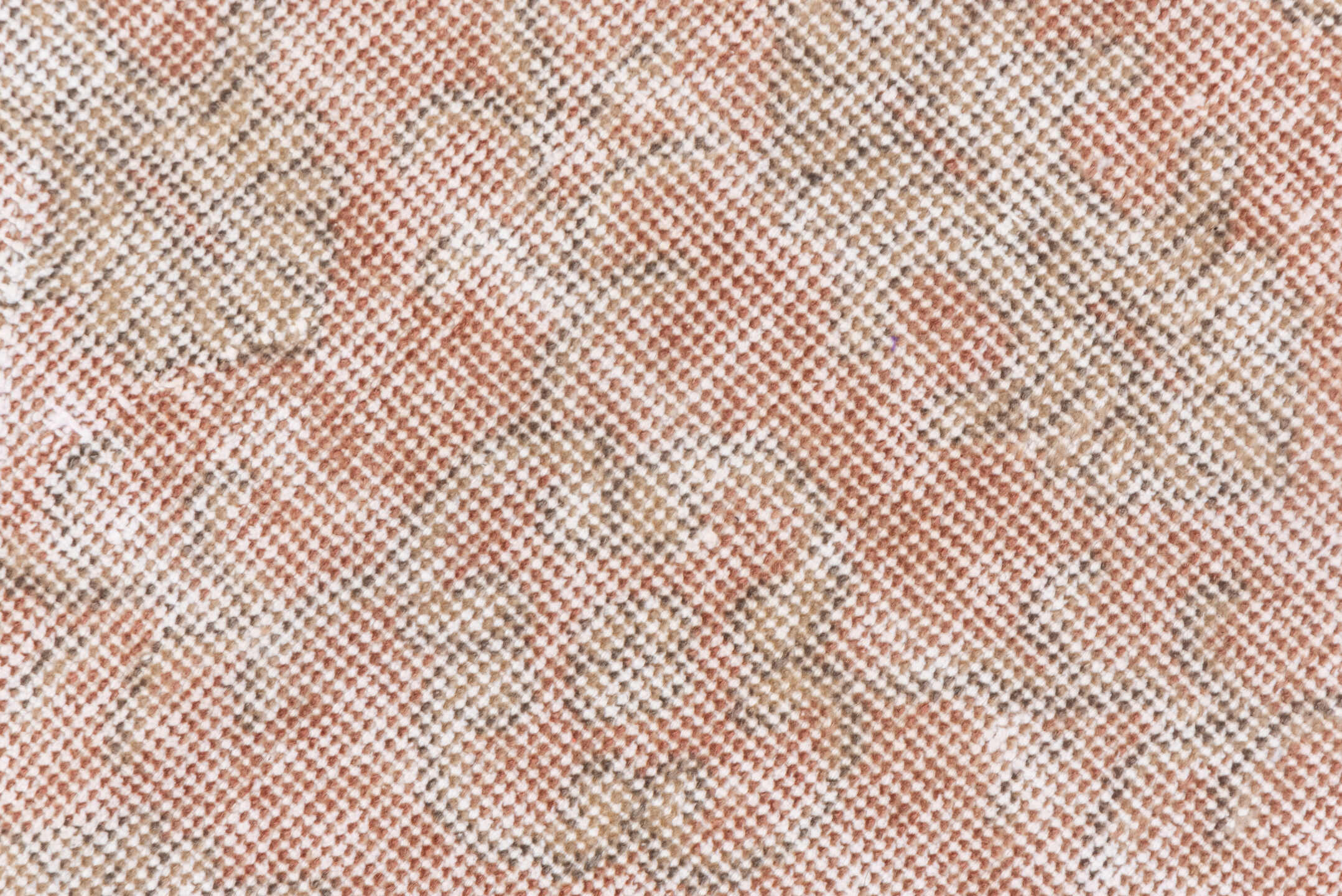 2' x 9' one-of-a-kind handmade vintage Oushak runner rug. Color palette: brown, gray, light gray, misty rose, off-white