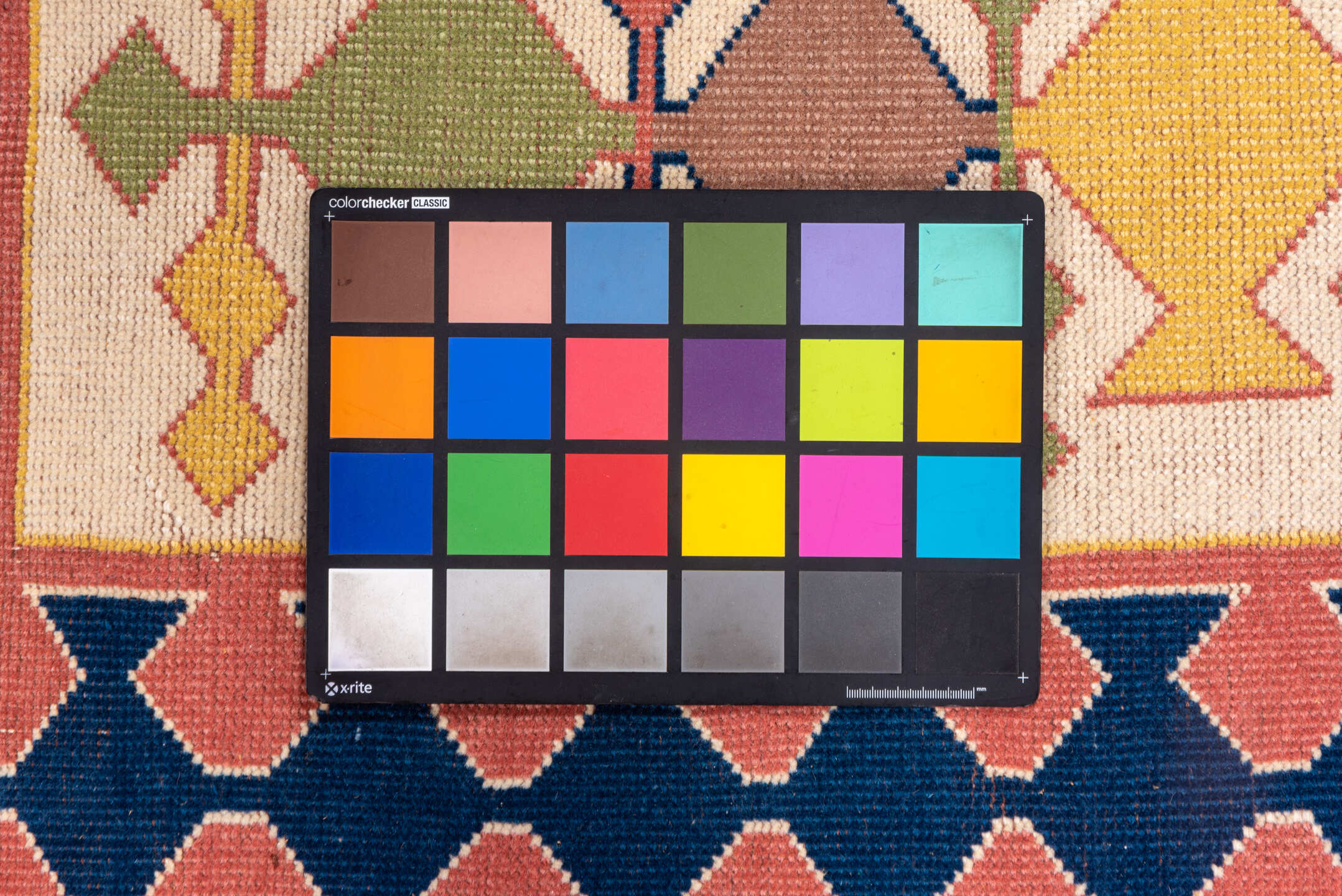 2' x 9' one-of-a-kind handmade vintage Oushak runner rug. Color palette: blue, brown, gray, pink