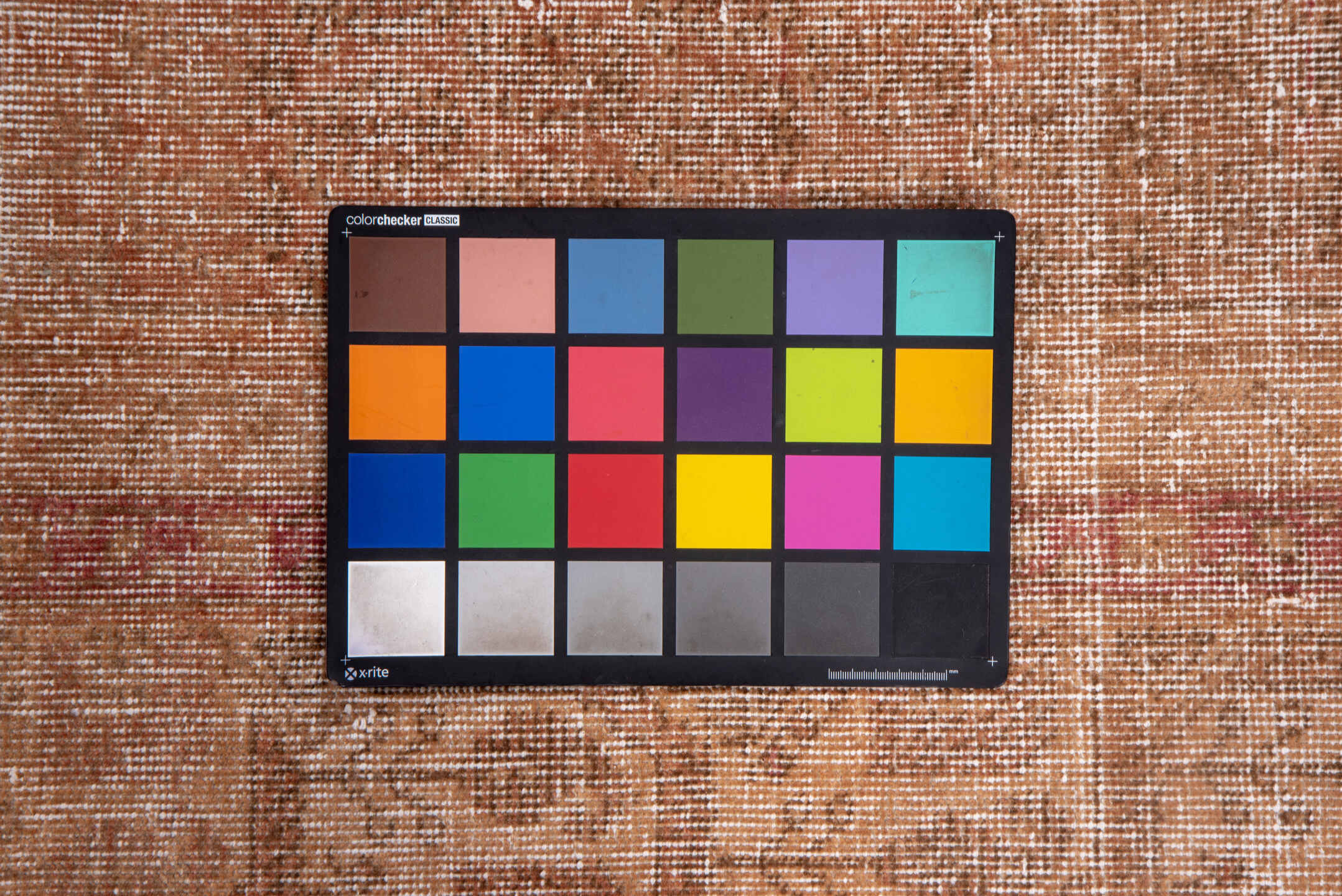 8' x 11' one-of-a-kind handmade vintage Oushak large size rug. Color palette: brown, gray, light gray, off-white, orange