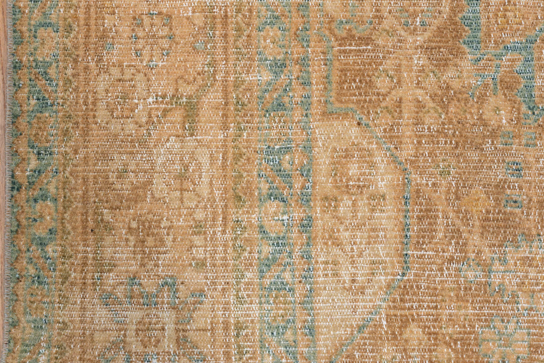 5' x 10' one-of-a-kind handmade vintage Malayer medium size rug. Color palette: tan, ivory, pale blue, taupe, camel, beige