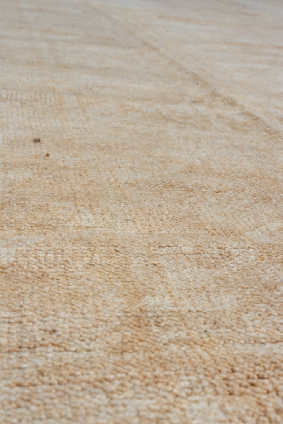8' x 11' one-of-a-kind handmade vintage Afghan large size rug. Color palette: camel, beige, taupe, sand, ivory, gray