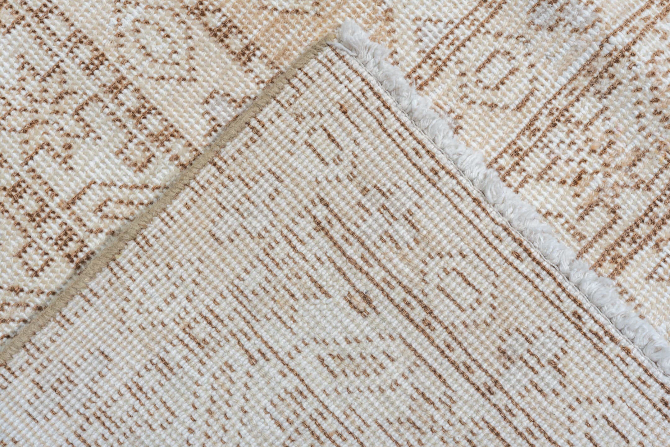 11' x 18' one-of-a-kind handmade vintage Tabriz oversize rug. Color palette: ivory, beige, taupe, sand, camel, gray