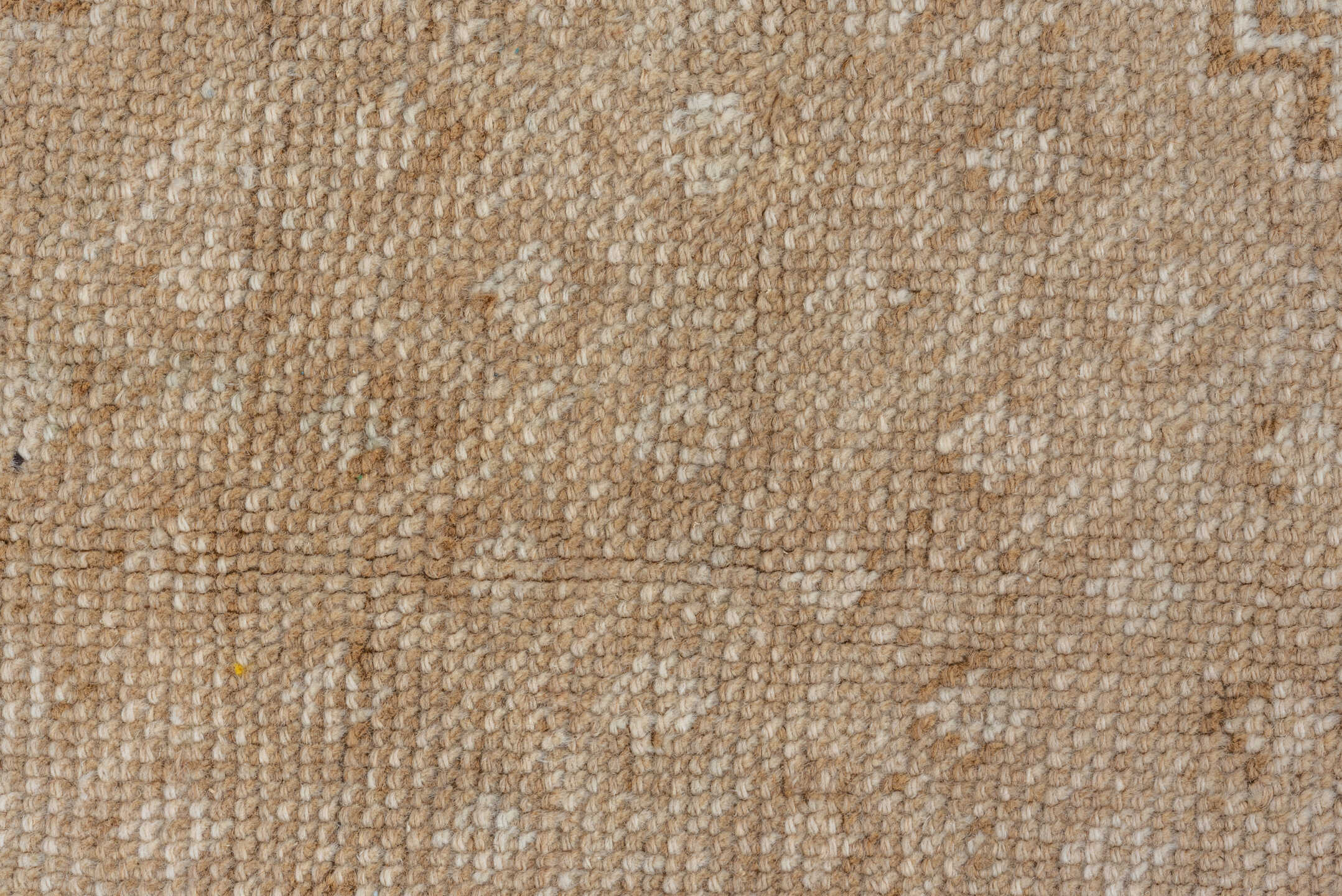 5' x 8' one-of-a-kind handmade vintage Shiraz medium size rug. Color palette: beige, ivory, taupe, camel, sand, light brown