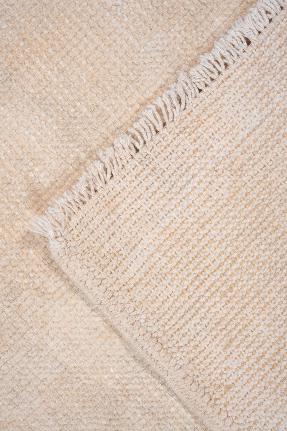 3' x 9' one-of-a-kind handmade vintage Oushak runner rug. Color palette: ivory, cream, beige, taupe, gray
