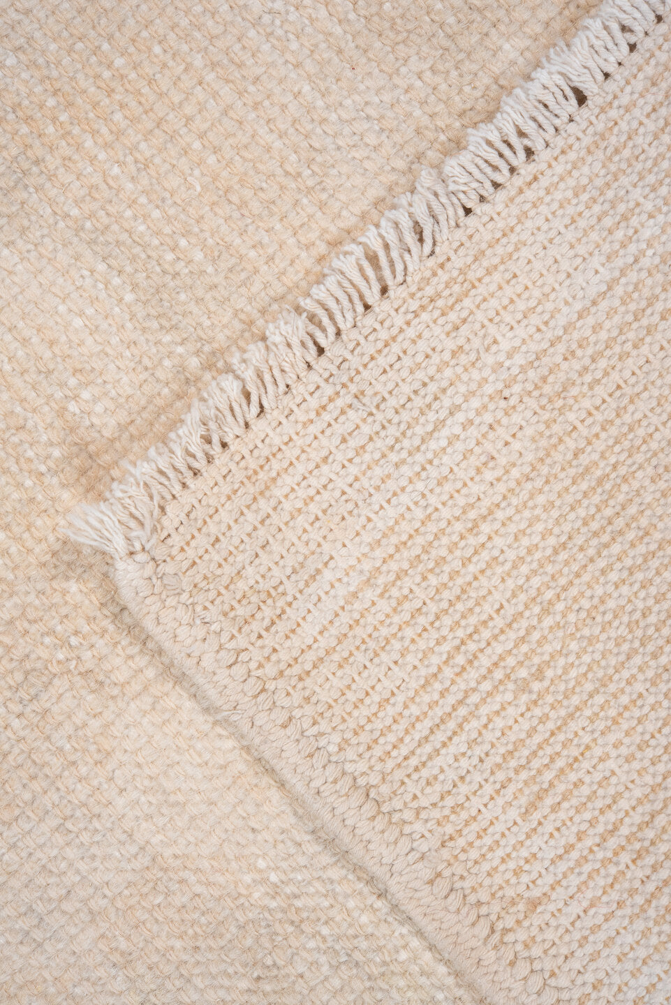 3' x 9' one-of-a-kind handmade vintage Oushak runner rug. Color palette: ivory, cream, beige, taupe, gray
