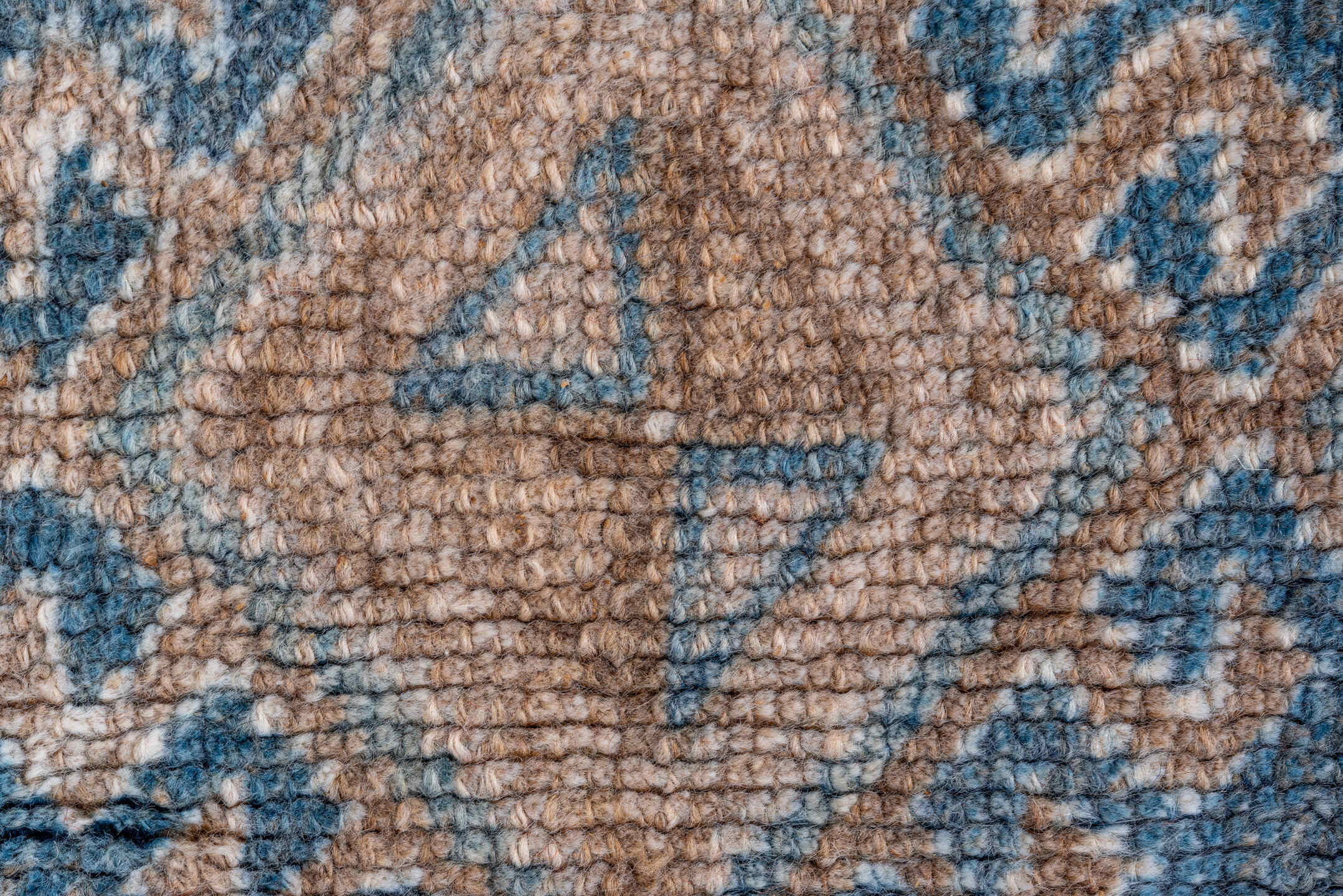 6' x 10' one-of-a-kind handmade vintage Shiraz large size rug. Color palette: ivory, sky blue, taupe, beige, slate, camel
