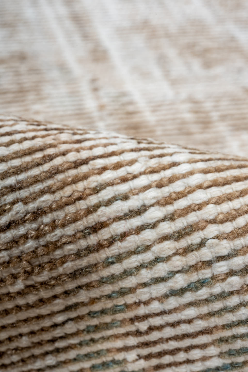 3' x 10' one-of-a-kind handmade vintage Malayer runner rug. Color palette: beige, ivory, taupe, cream, sand, pale gray, gray