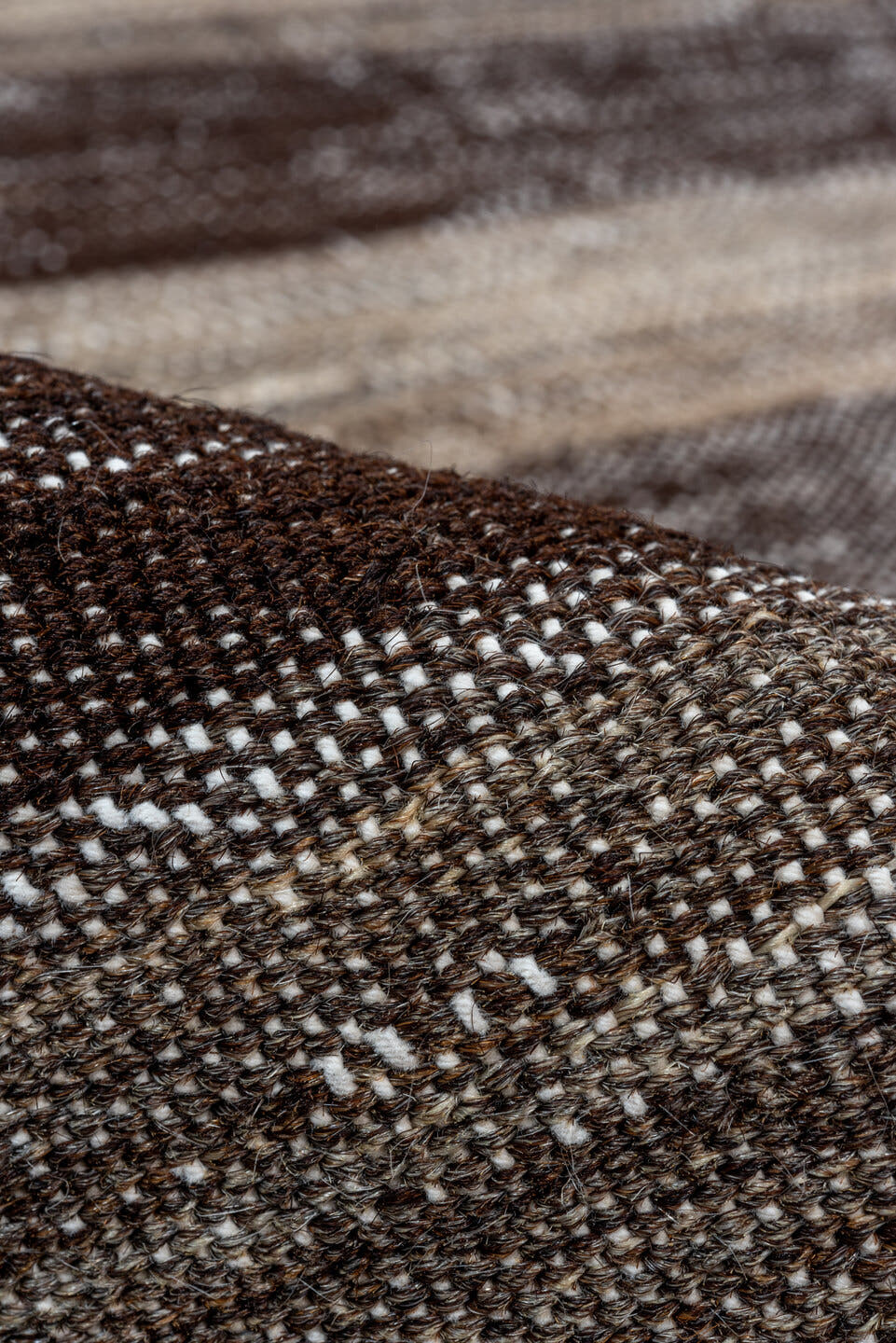5' x 8' one-of-a-kind handmade vintage Kilim medium size rug. Color palette: charcoal, taupe, brown, gray, ivory, black