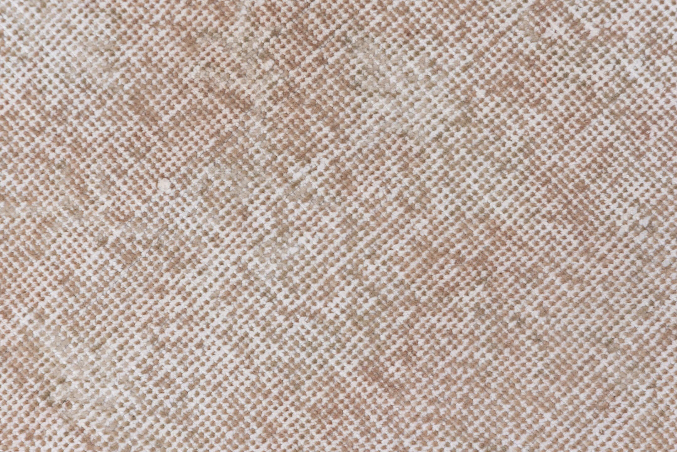 3' x 6' one-of-a-kind handmade vintage Oushak small size rug. Color palette: beige, ivory, taupe, camel, gray