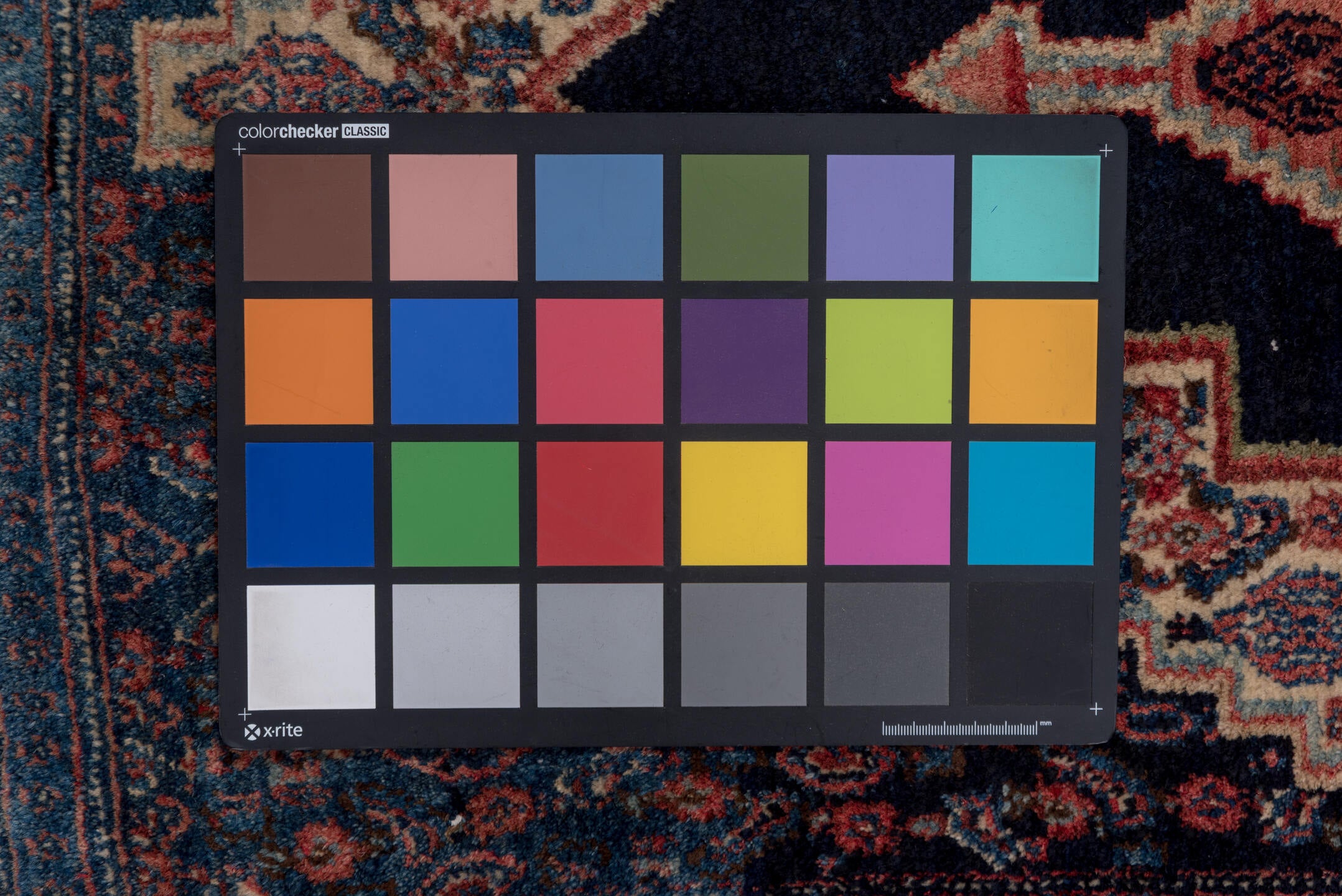 2' x 3' one-of-a-kind handmade vintage Senne small size rug. Color palette: arapawa, black, blue, brown, fiord, gray