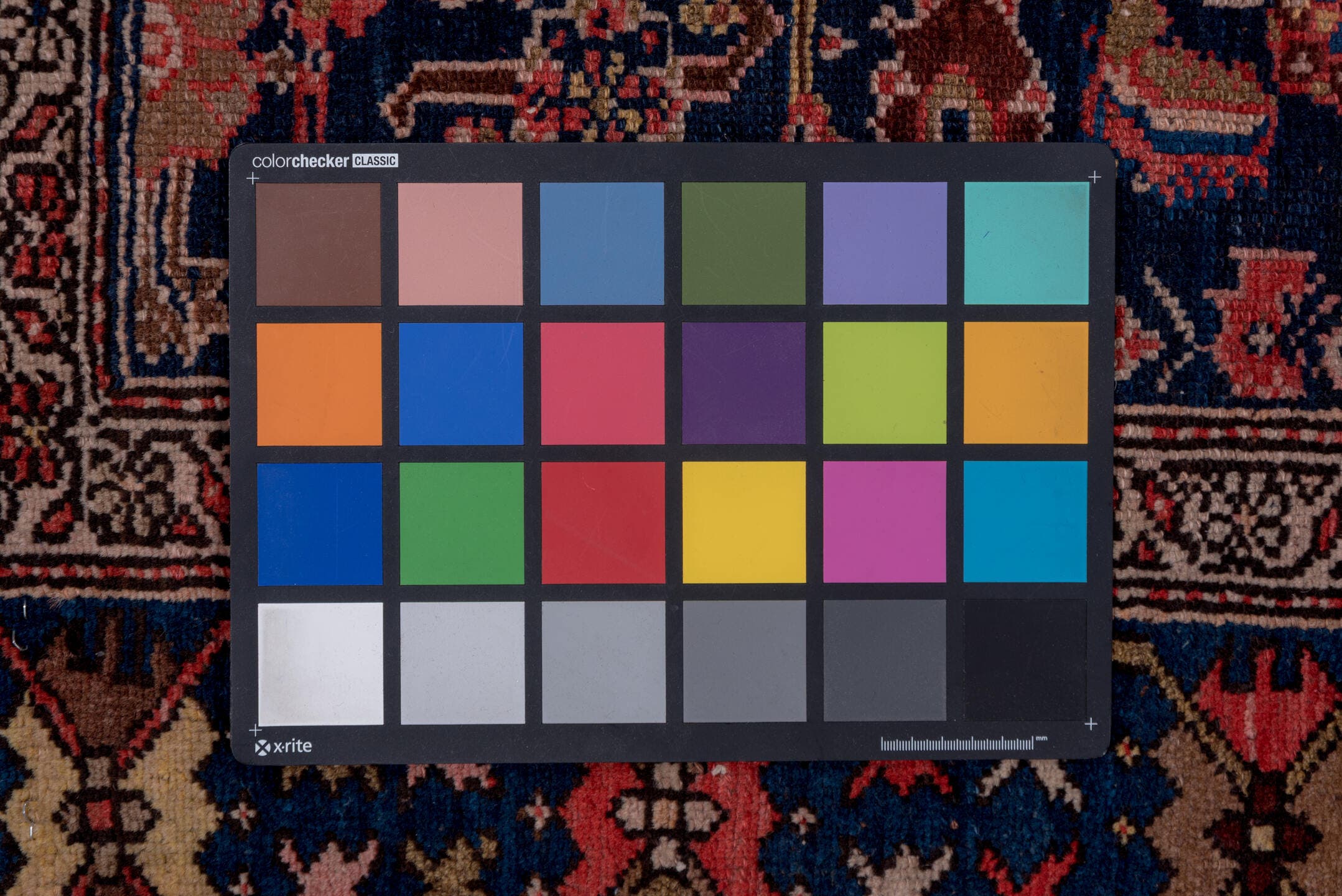 3' x 14' one-of-a-kind handmade antique Malayer runner rug. Color palette: navy, rust, ivory, camel, slate, rose, blue