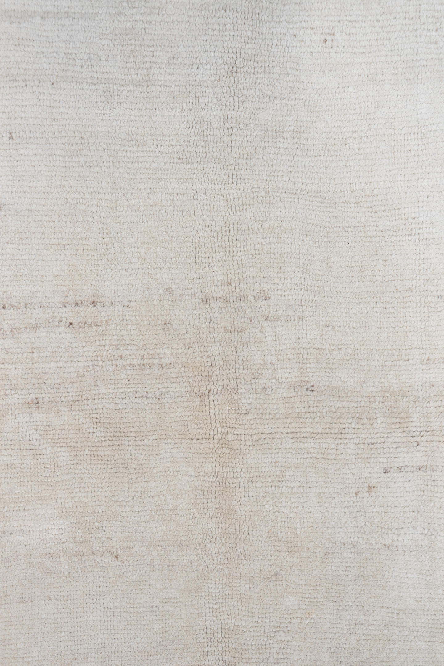 5' x 8' one-of-a-kind handmade antique Tulu medium size rug. Color palette: ivory, cream, beige, taupe, gray