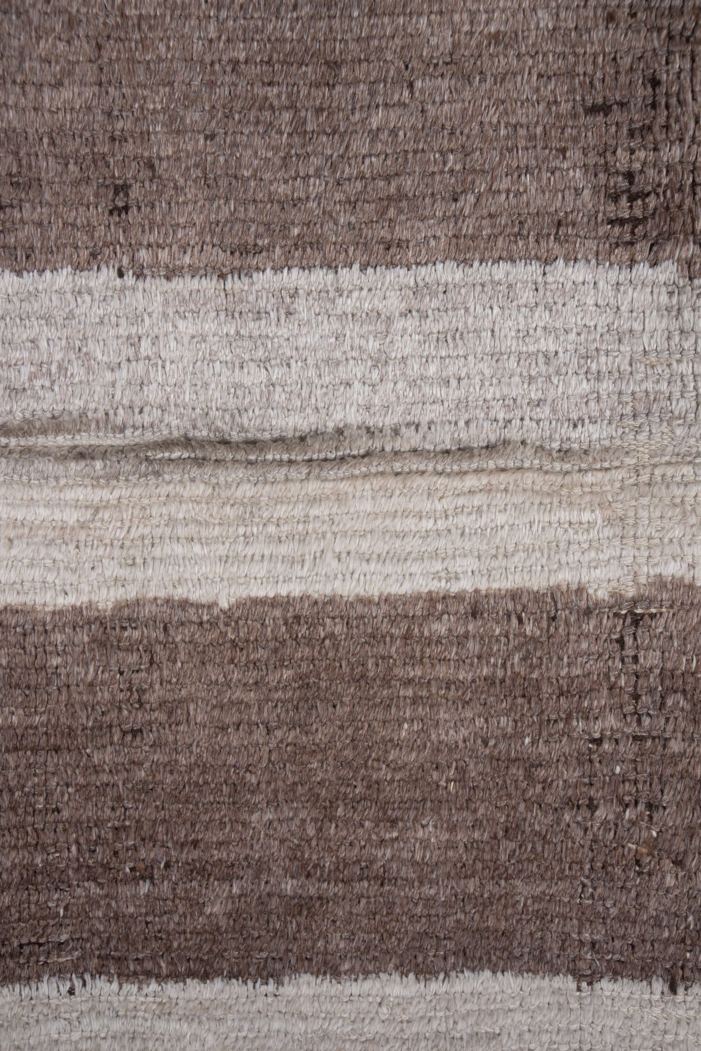 5' x 7' one-of-a-kind handmade antique Moroccan rug. Color palette: taupe, ivory, cream, greige, stone, beige, gray
