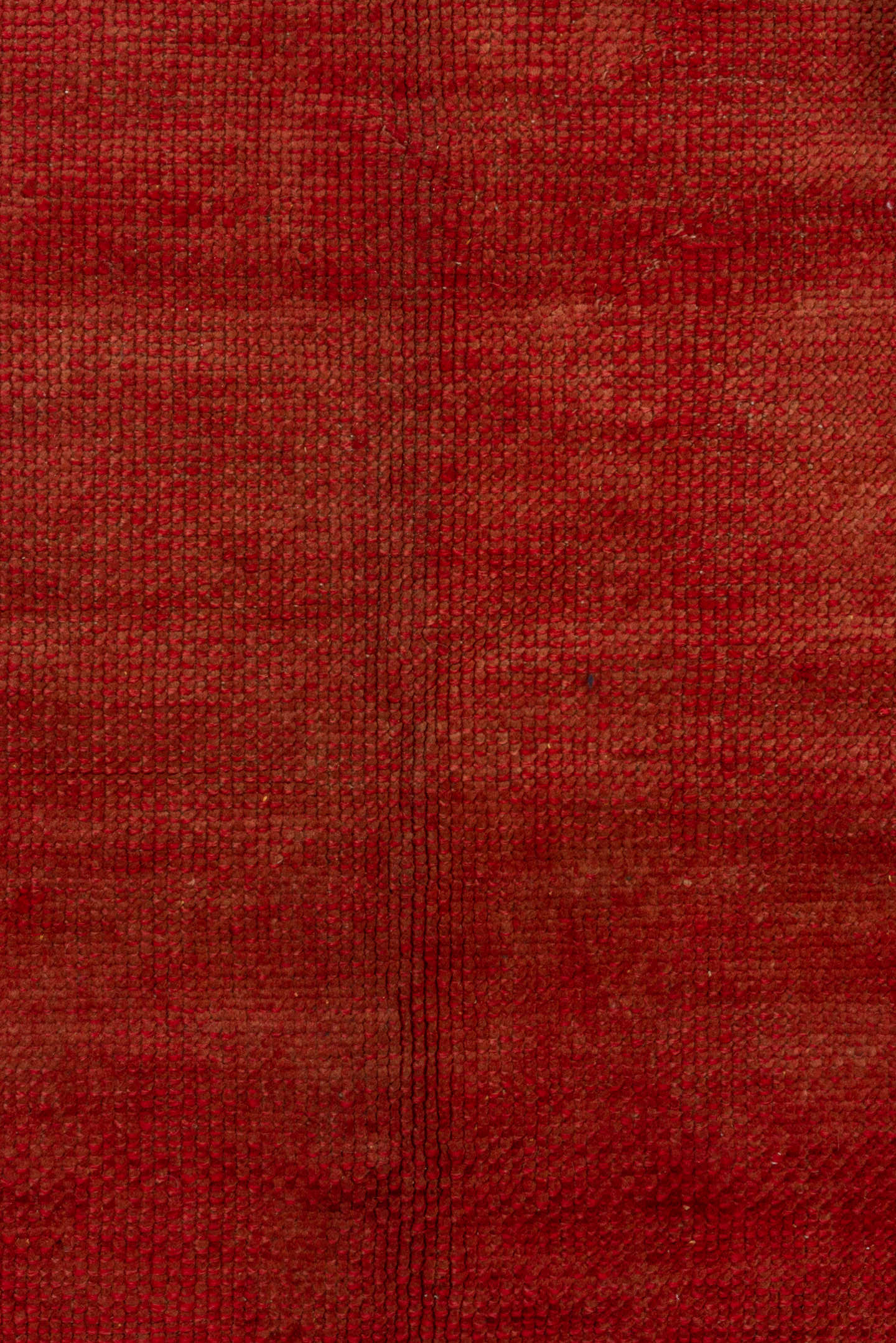 12' x 16' one-of-a-kind handmade antique Oushak oversize rug. Color palette: rust, terra cotta, slate, blue, brick, taupe