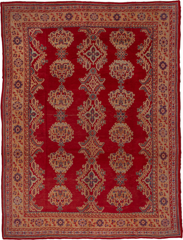 Red Oushak Rugs