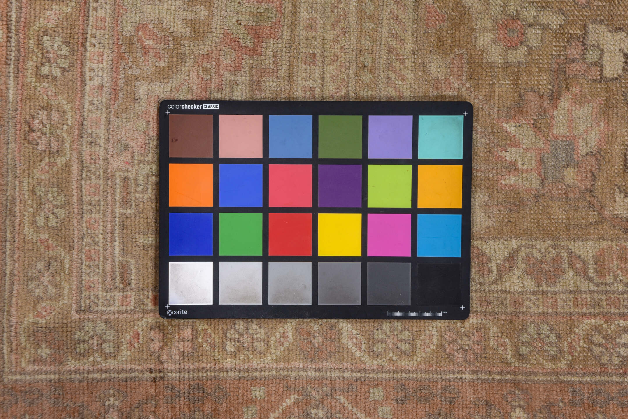 6' x 12' one-of-a-kind handmade vintage Oushak large size rug. Color palette: brown, gray, light gray, off-white, pink, snow