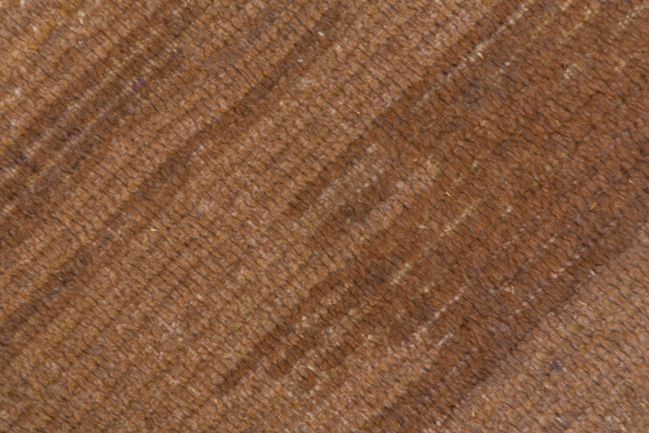 6' x 8' one-of-a-kind handmade vintage Tulu medium size rug. Color palette: taupe, camel, beige, brown, gray