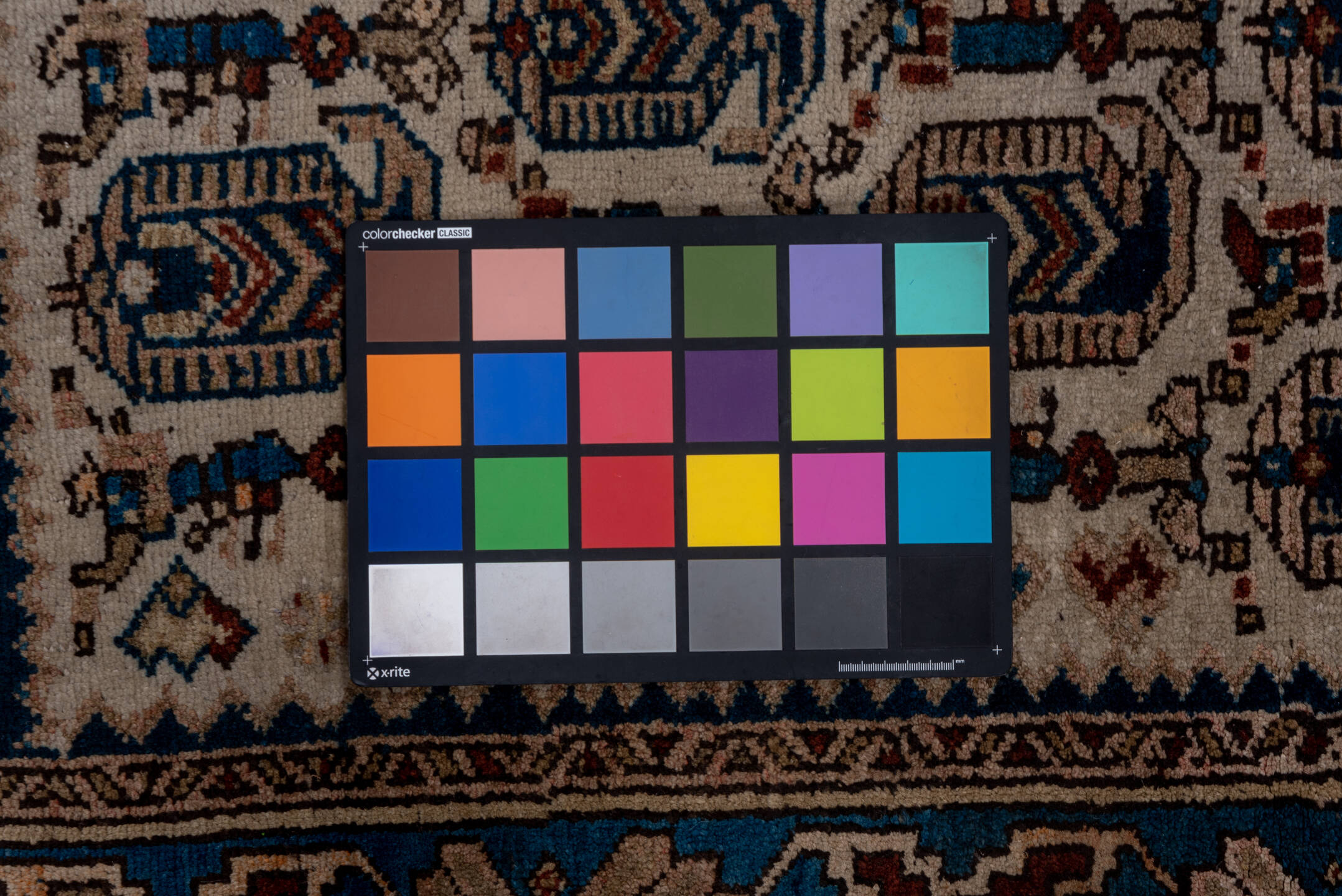 3' x 9' one-of-a-kind handmade vintage NW Persian runner rug. Color palette: black, blue, brown, charcoal, gray