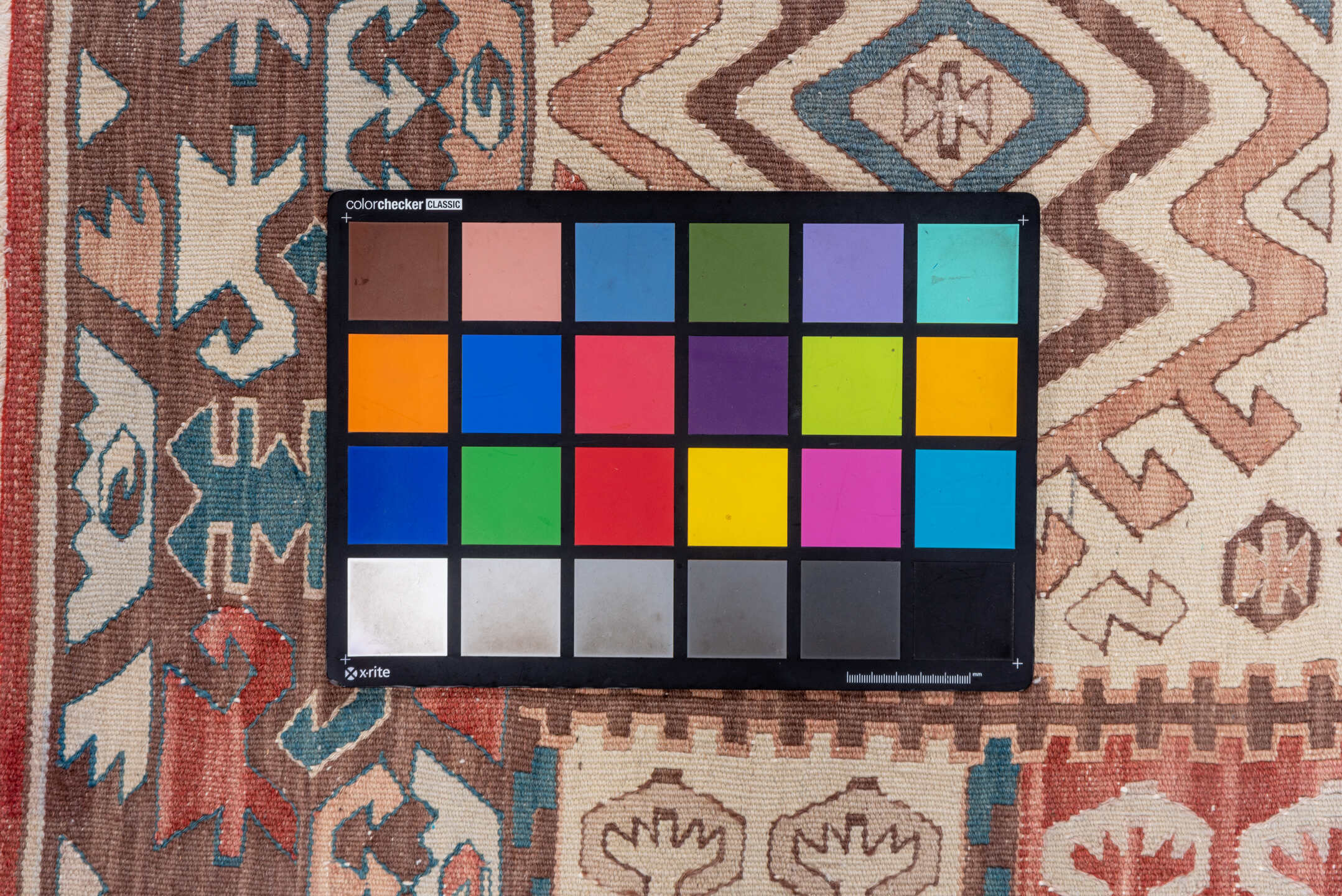 2' x 4' one-of-a-kind handmade antique Kilim small size rug. Color palette: ivory, brown, rust, blue, taupe, rose