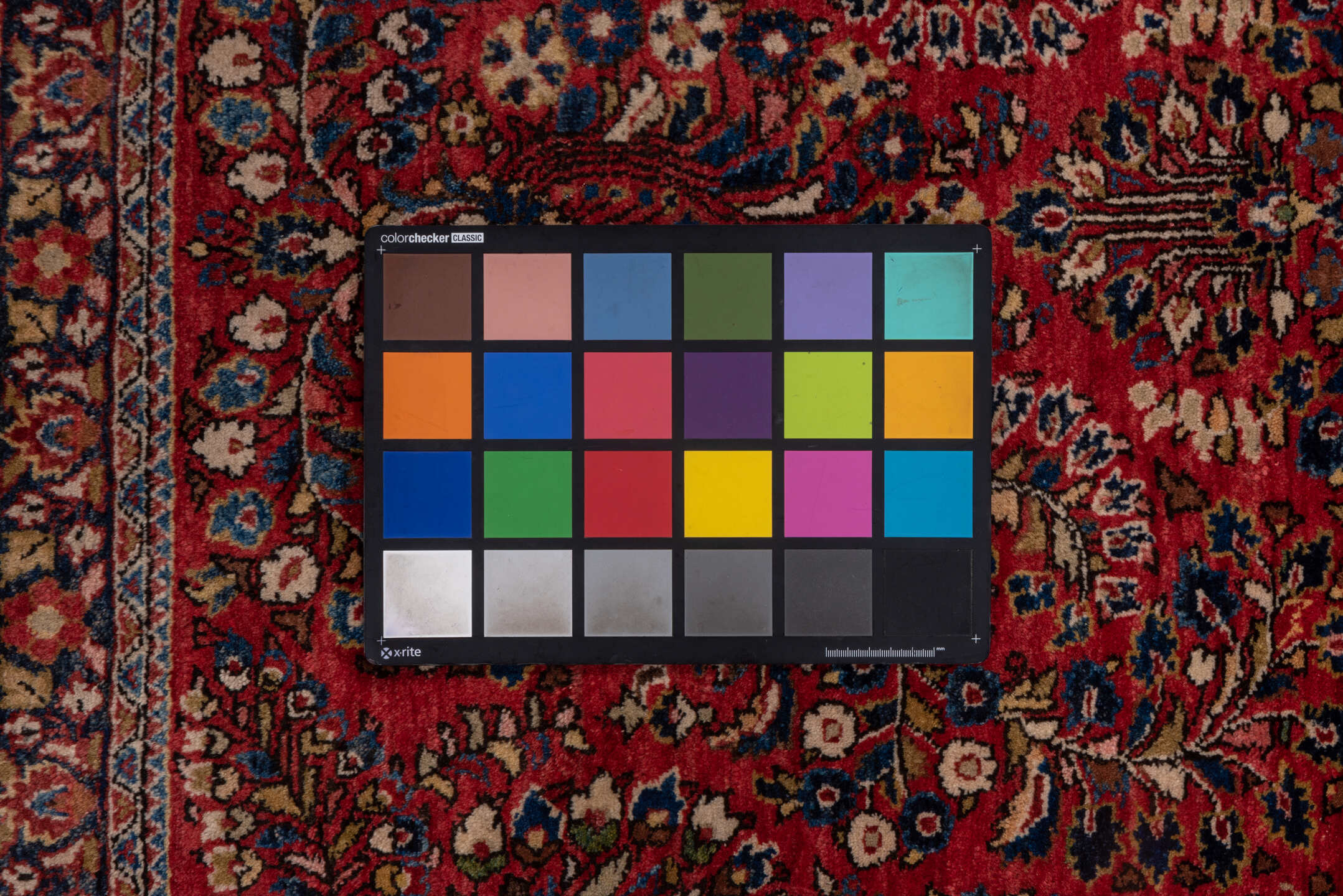 3' x 4' one-of-a-kind handmade vintage Sarouk small size rug. Color palette: brown, gray, orange, pink, red