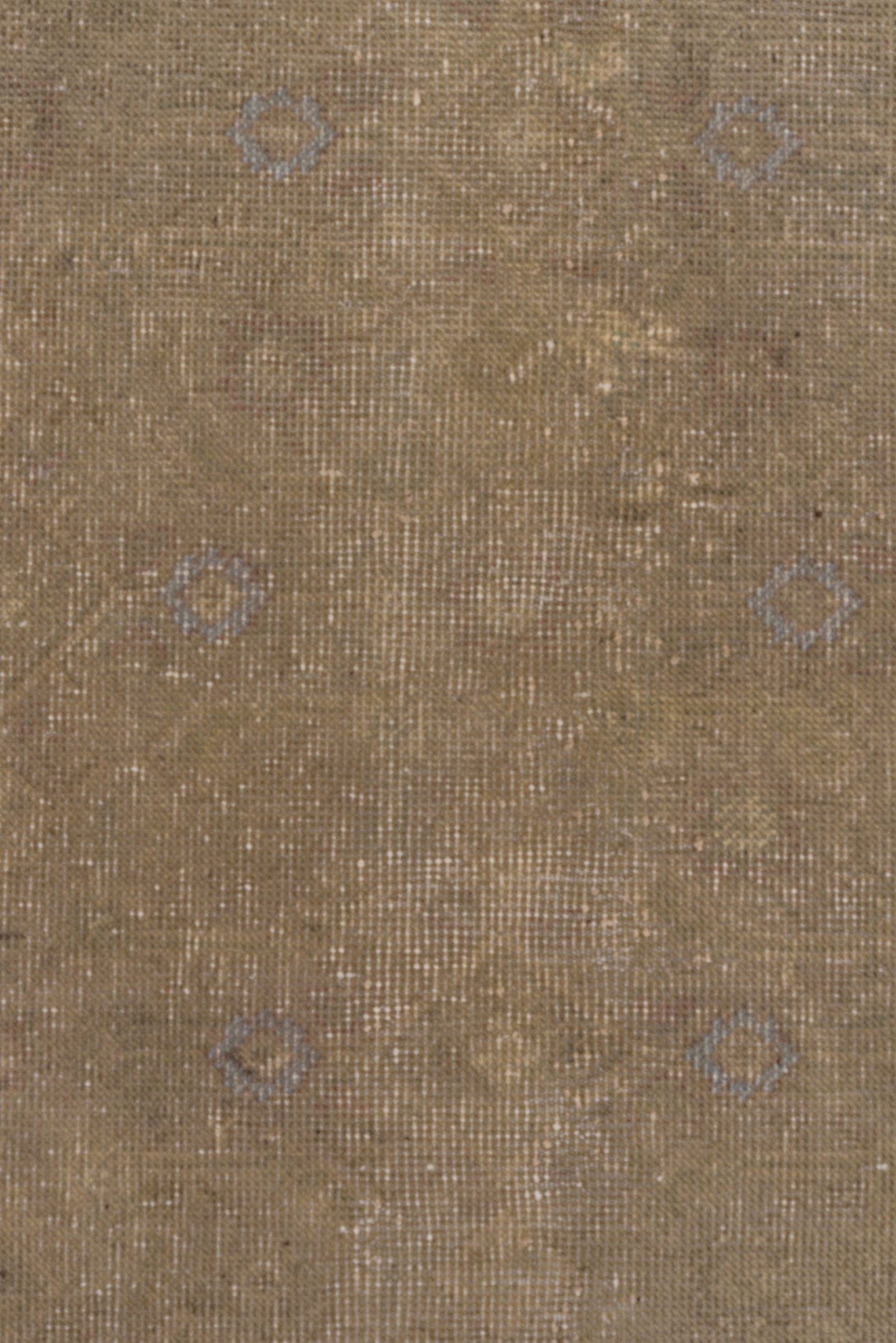 7' x 10' one-of-a-kind handmade vintage Oushak large size rug. Color palette: taupe, beige, sand, ivory, pale blue, greige