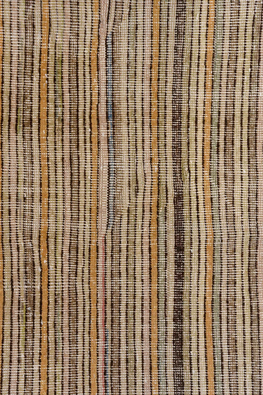 2' x 6' one-of-a-kind handmade vintage Tulu runner rug. Color palette: ivory, camel, taupe, brown, charcoal, beige, gray