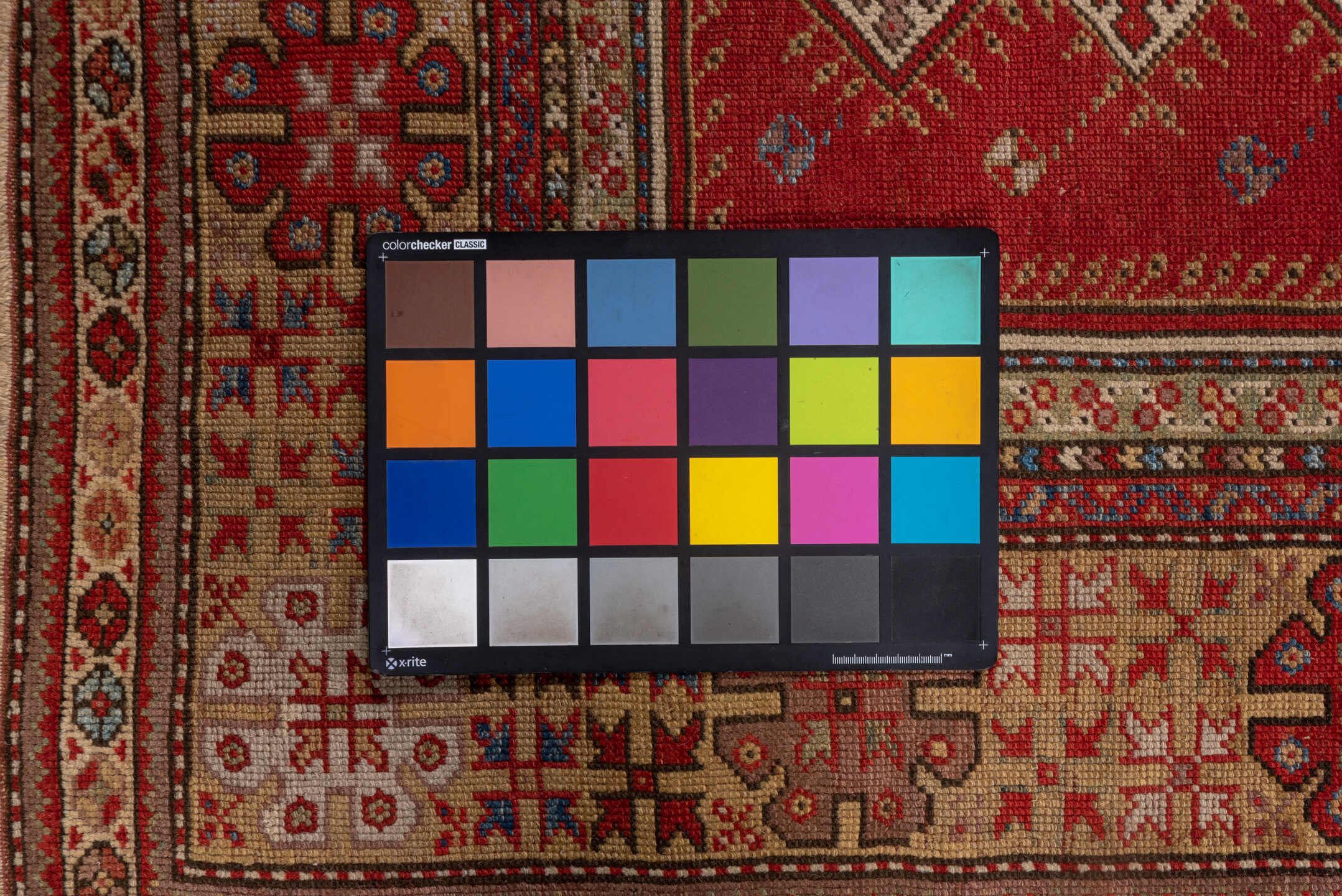 3' x 5' one-of-a-kind handmade vintage Melas small size rug. Color palette: brown, gray, light gray, off-white, pink, red