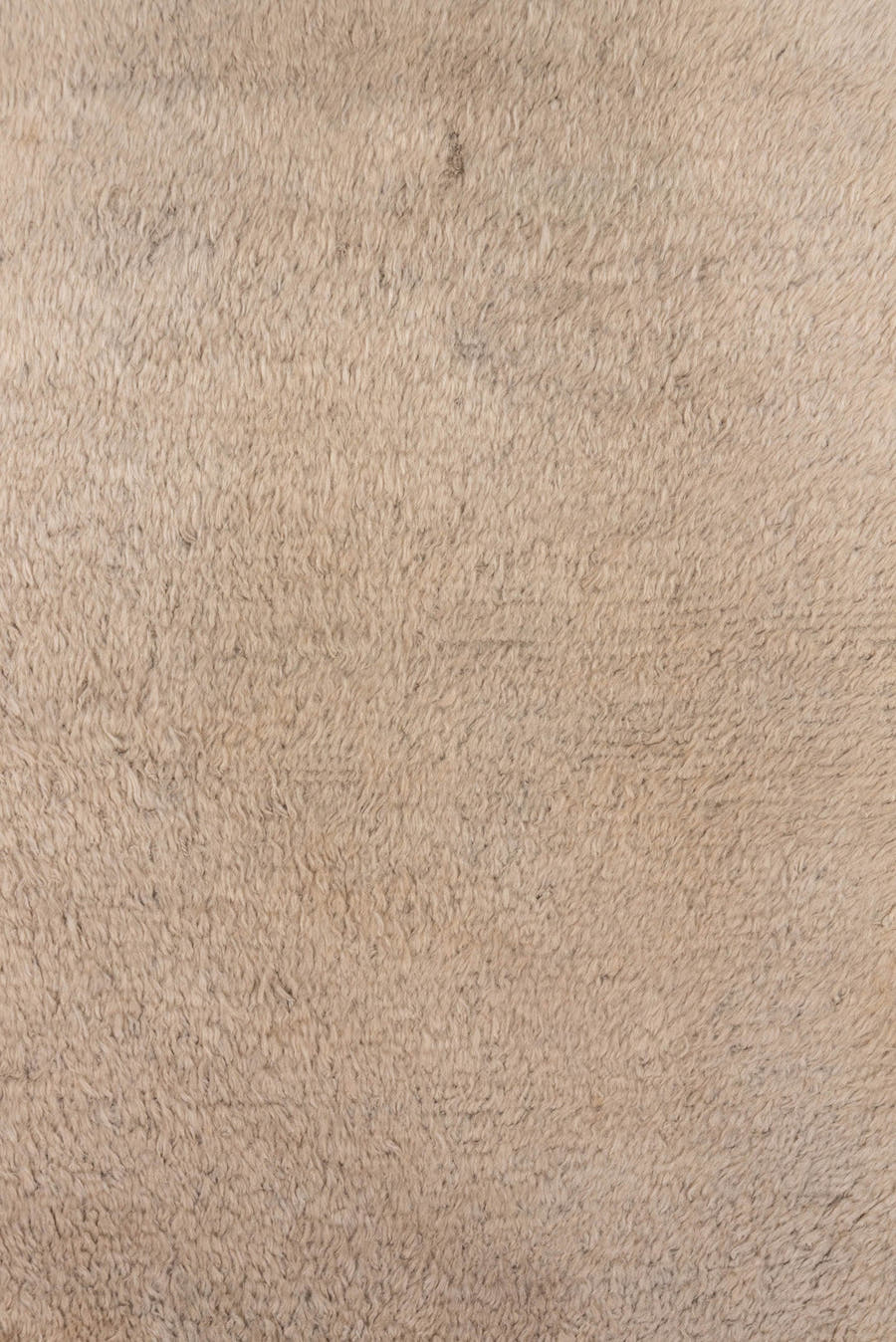 3' x 5' one-of-a-kind handmade vintage Tulu small size rug. Color palette: ivory, cream, taupe, beige, gray