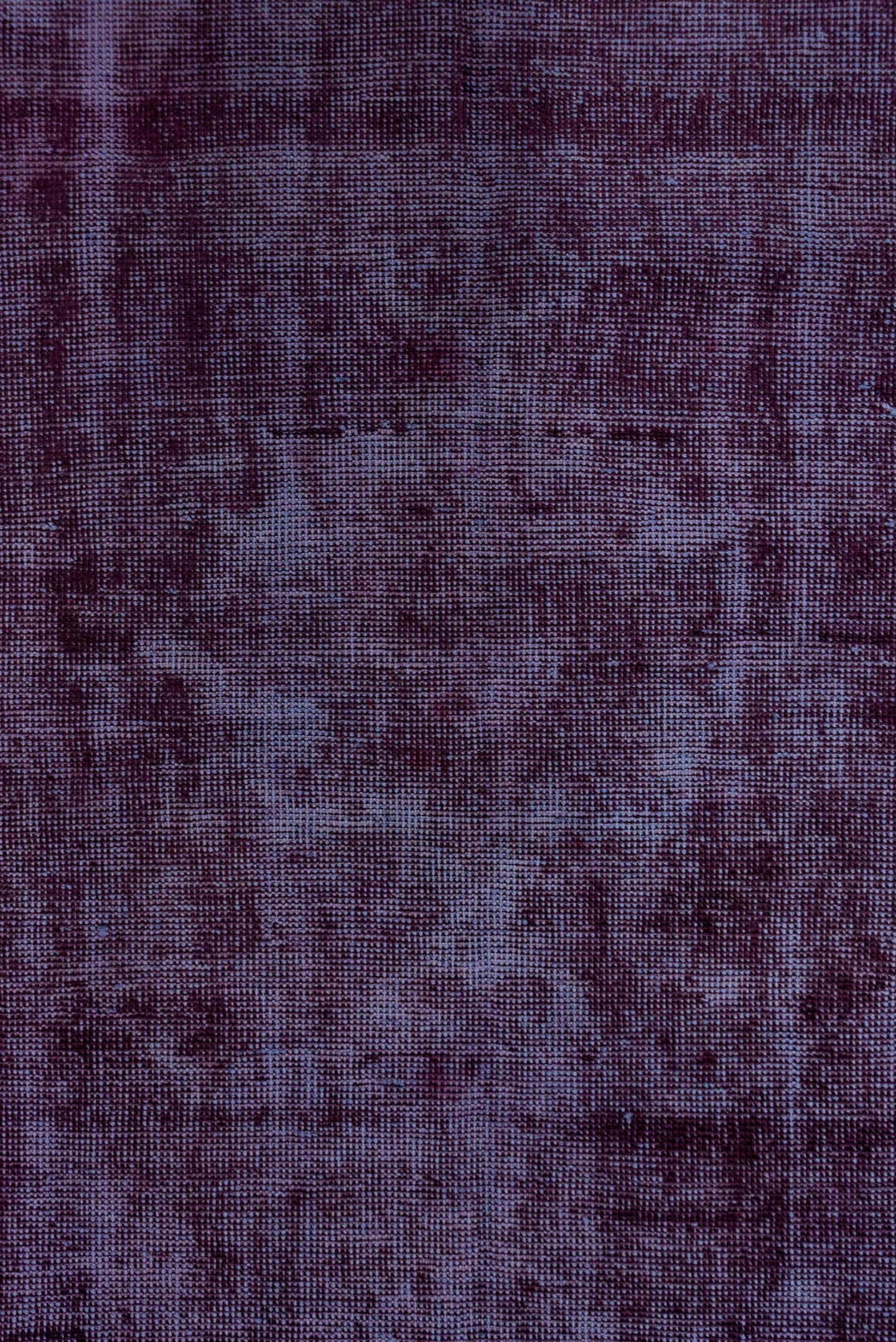 4' x 6' one-of-a-kind handmade vintage Overdyed small size rug. Color palette: violet, plum, lavender, eggplant, pink