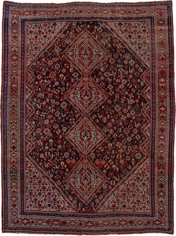 8' x 10' Black Rugs