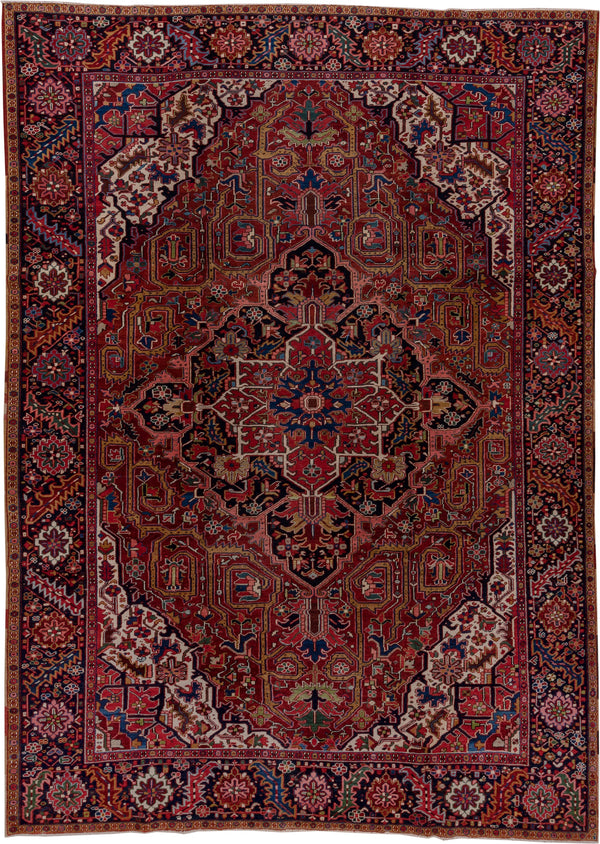 9' x 12' Red Rugs