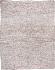10' x 12' one-of-a-kind handmade vintage Kilim large size rug. Color palette: ivory, taupe, camel, beige, gray