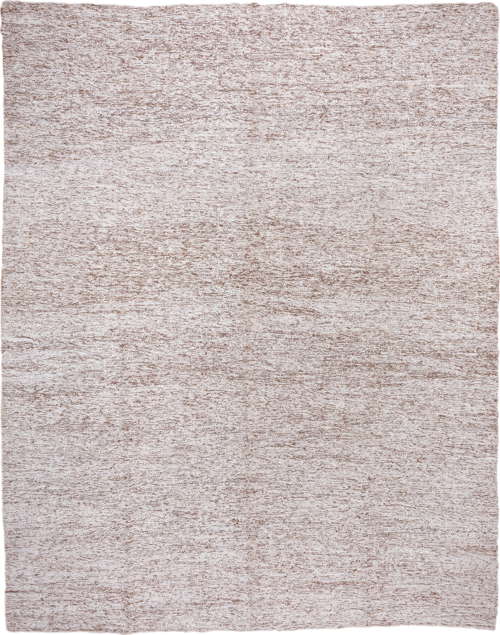 10' x 12' one-of-a-kind handmade vintage Kilim large size rug. Color palette: ivory, taupe, camel, beige, gray