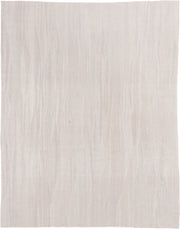 8' x 10' one-of-a-kind handmade vintage Kilim large size rug. Color palette: ivory, cream, beige, taupe, gray