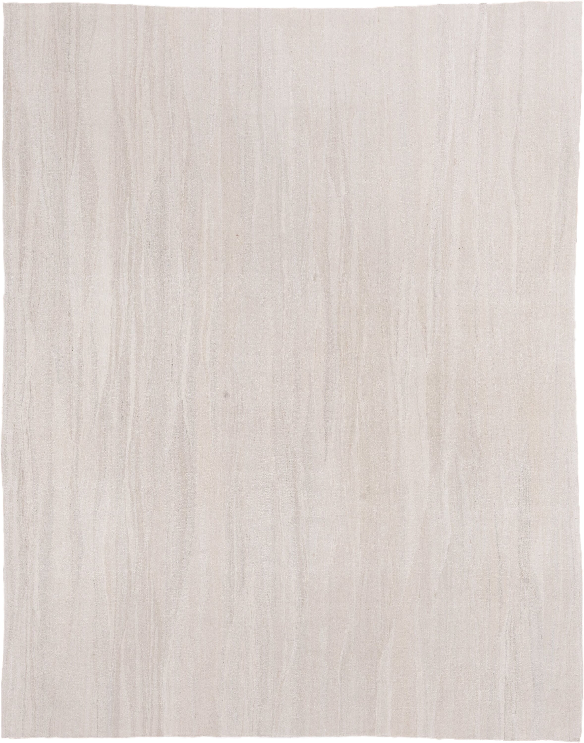 8' x 10' one-of-a-kind handmade vintage Kilim large size rug. Color palette: ivory, cream, beige, taupe, gray