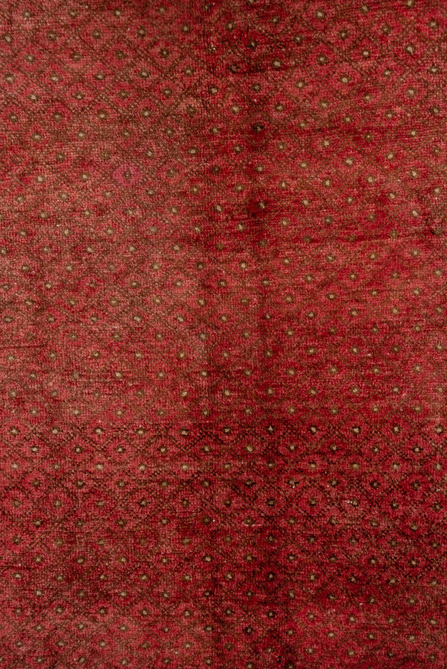 6' x 10' one-of-a-kind handmade antique Oushak large size rug. Color palette: rose, rust, camel, ivory, taupe, brown, pink