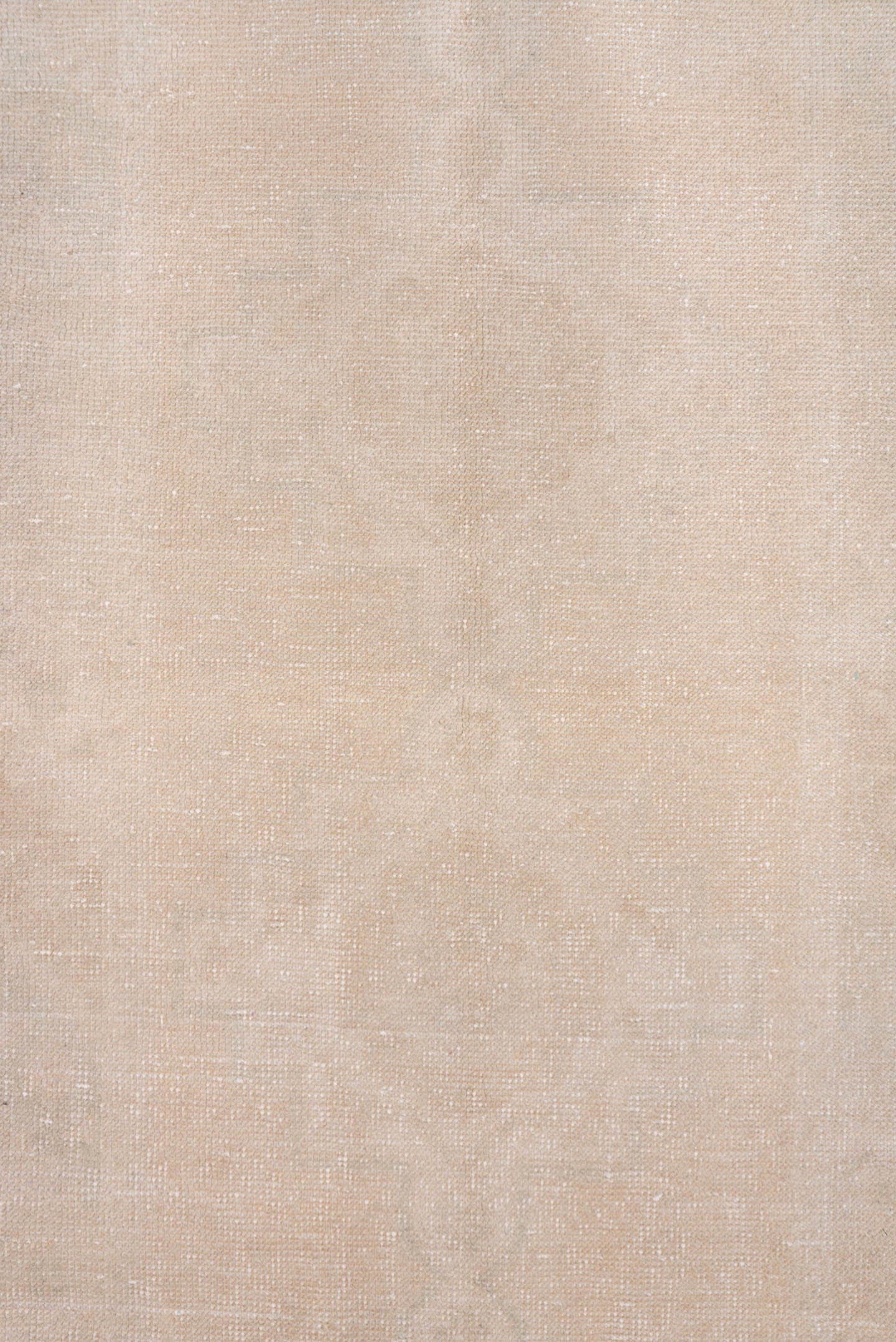 3' x 9' one-of-a-kind handmade vintage Oushak runner rug. Color palette: ivory, cream, beige, taupe, blush, gray, pink