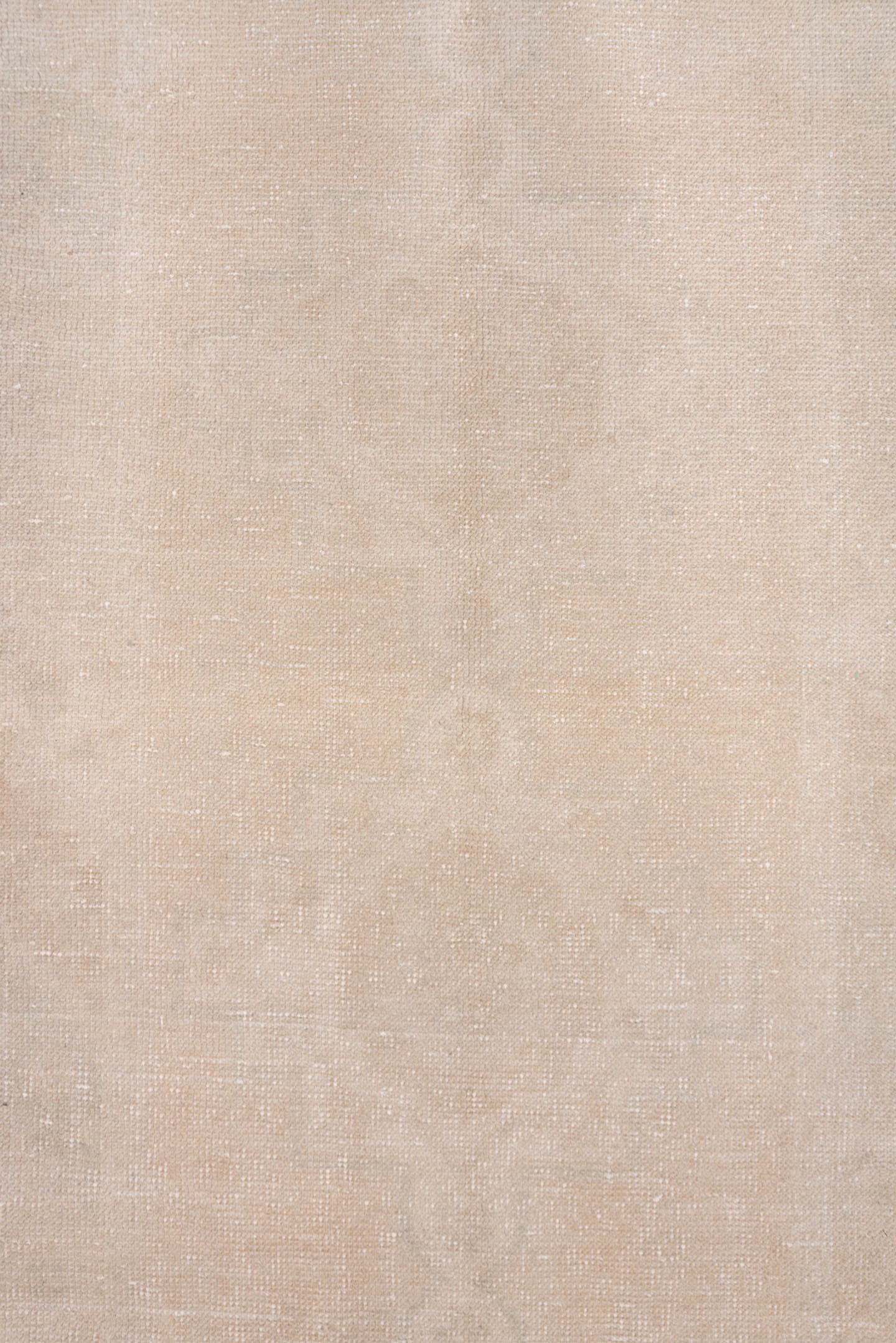 3' x 9' one-of-a-kind handmade vintage Oushak runner rug. Color palette: ivory, cream, beige, taupe, blush, gray, pink