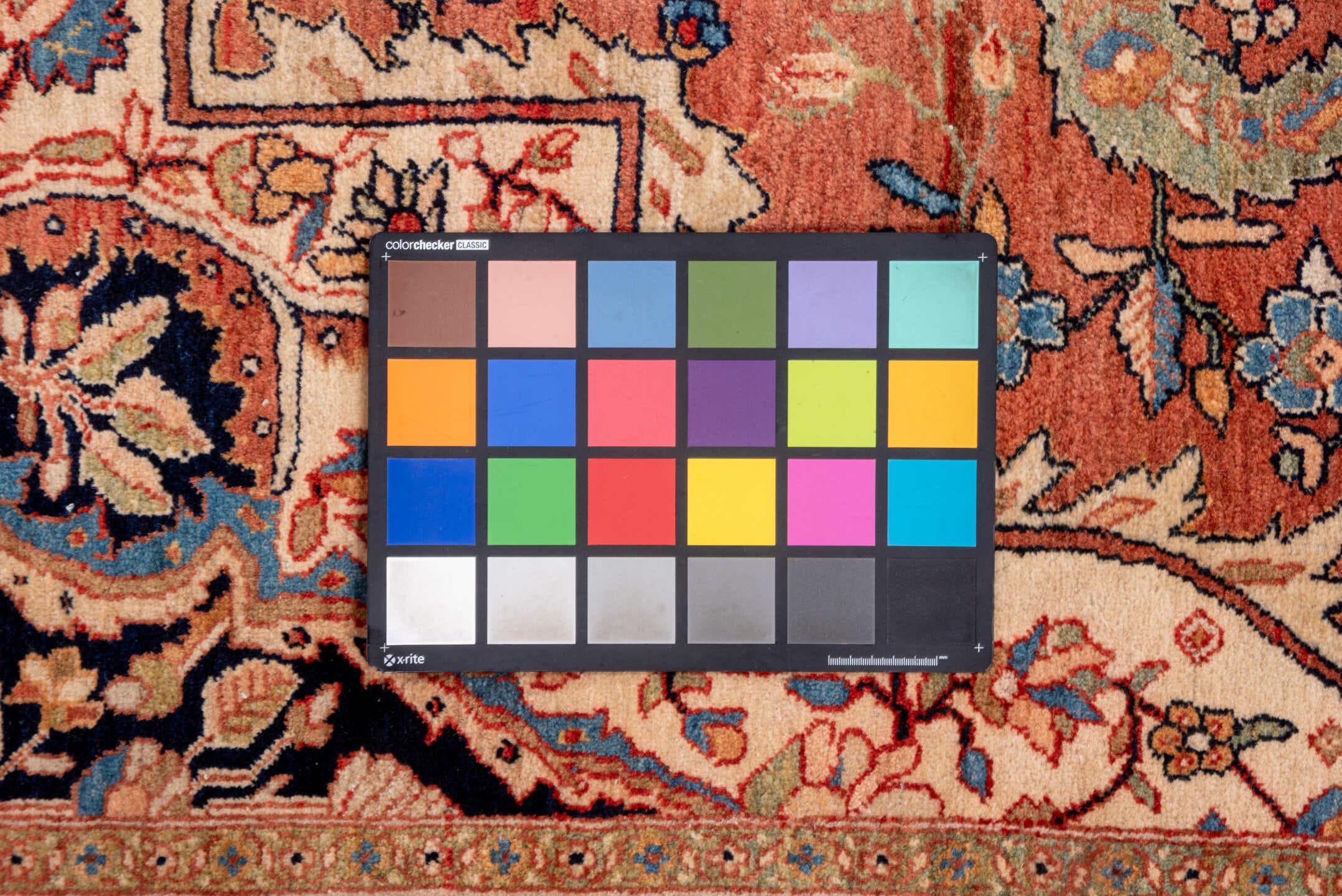 12' x 19' one-of-a-kind handmade antique Far.Sarouk oversize rug. Color palette: terra cotta, navy, ivory, beige, rust