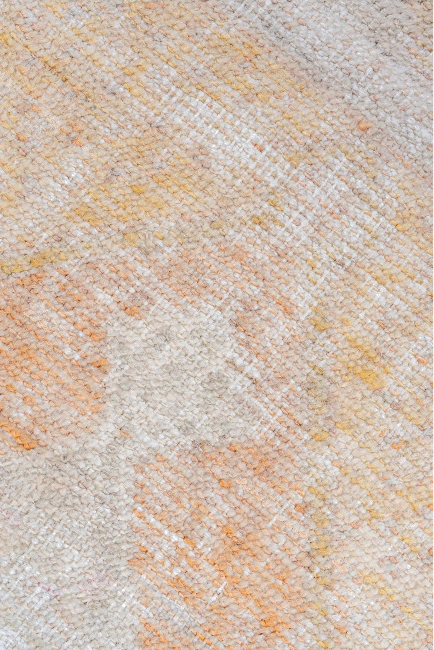 2' x 4' one-of-a-kind handmade vintage Oushak small size rug. Color palette: brown, dark gray, gainsboro, gray, light gray