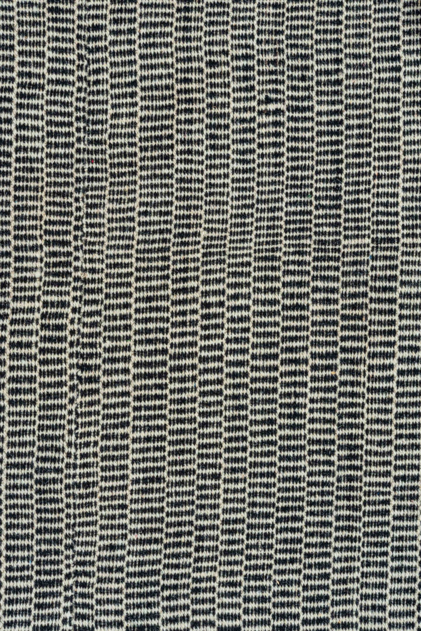 8' x 11' one-of-a-kind handmade vintage Kilim large size rug. Color palette: ivory, charcoal, black, gray