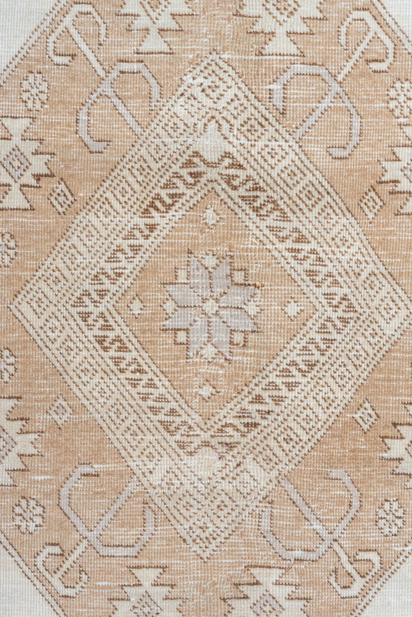 11' x 18' one-of-a-kind handmade vintage Tabriz oversize rug. Color palette: ivory, beige, taupe, sand, camel, gray